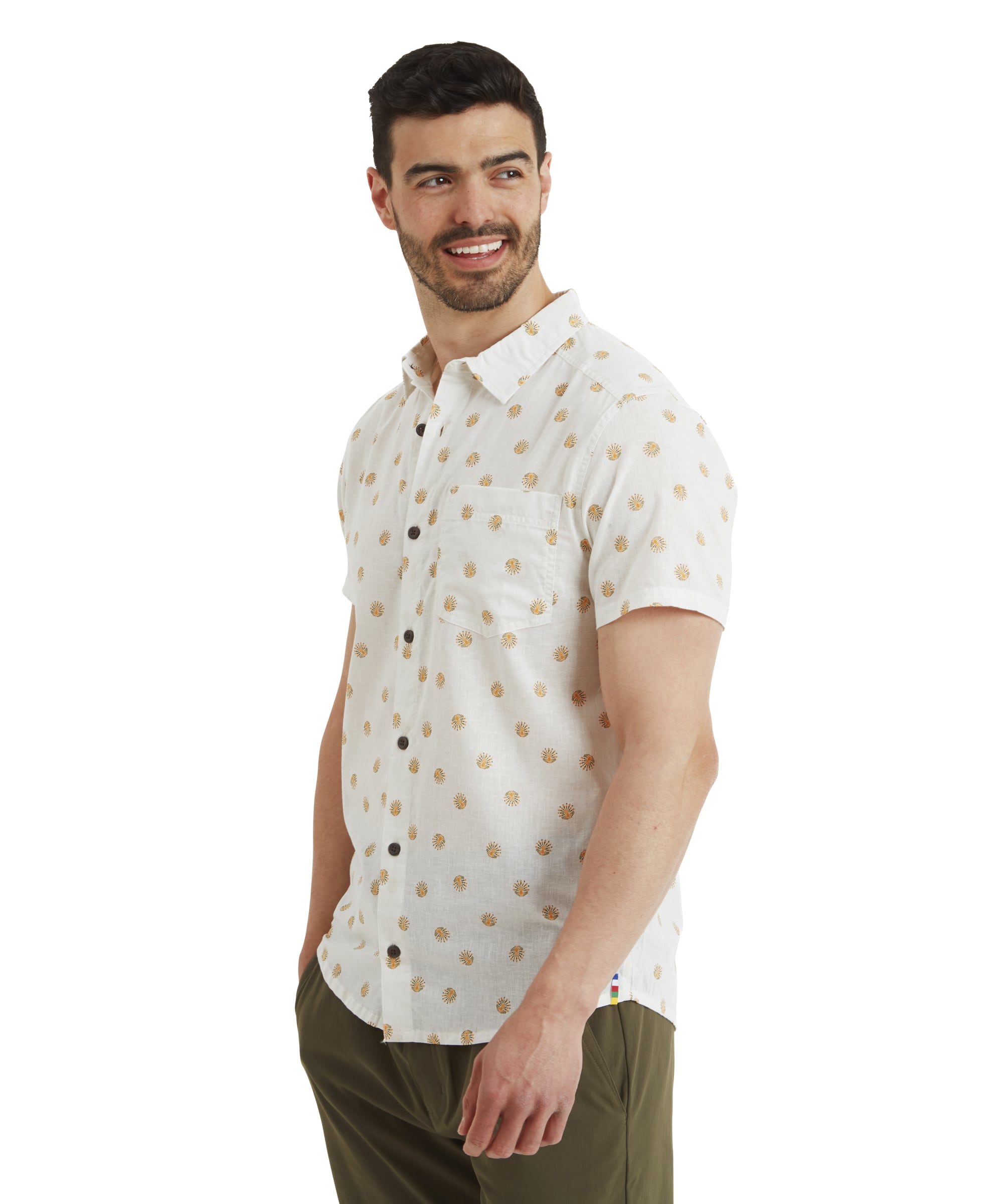 Mens Newar Peacock Shortsleeve Shirt Peetho | Sherpa Adventure Gear
