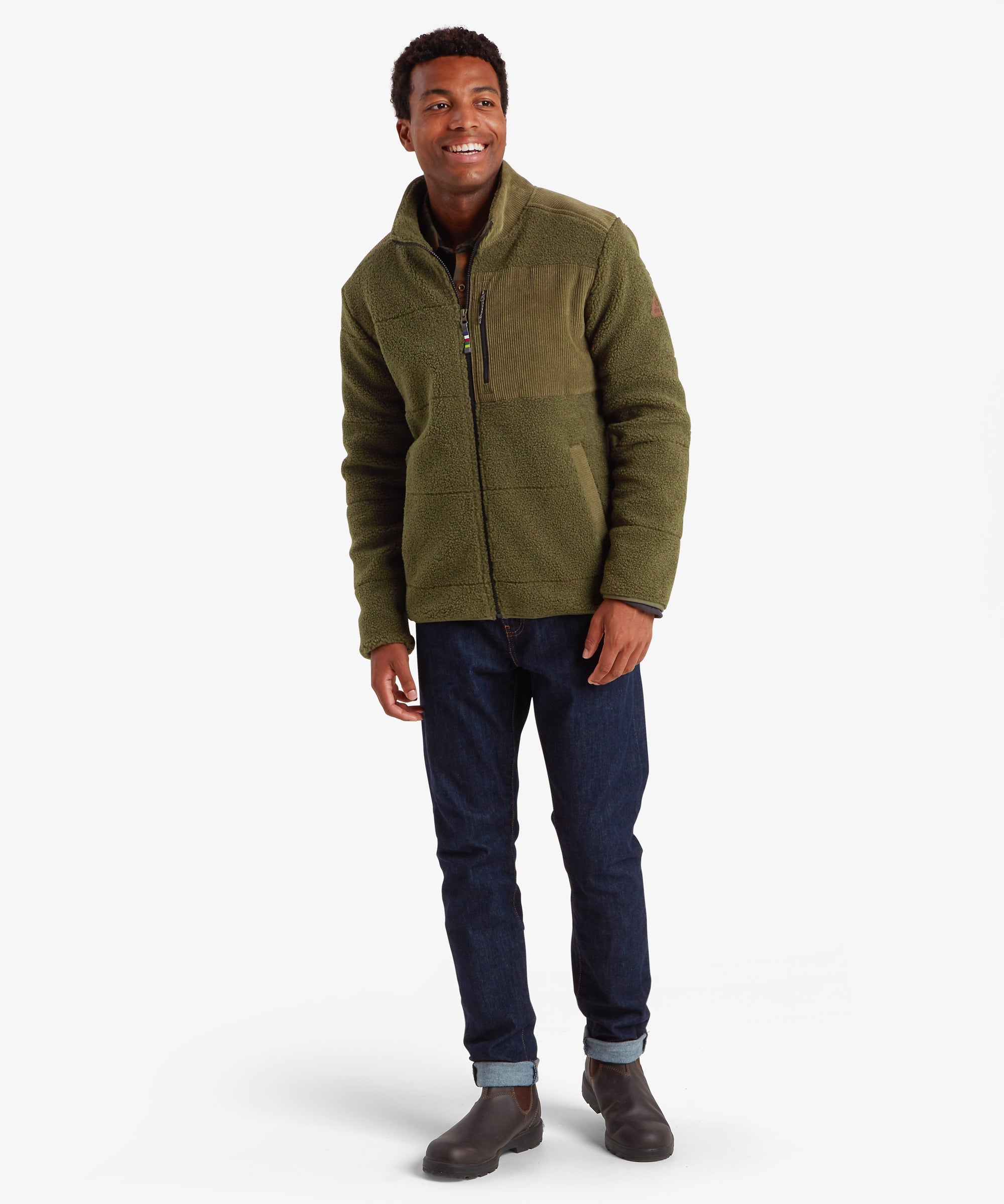 Rangeli Full Zip Fleece Jacket - Evergreen