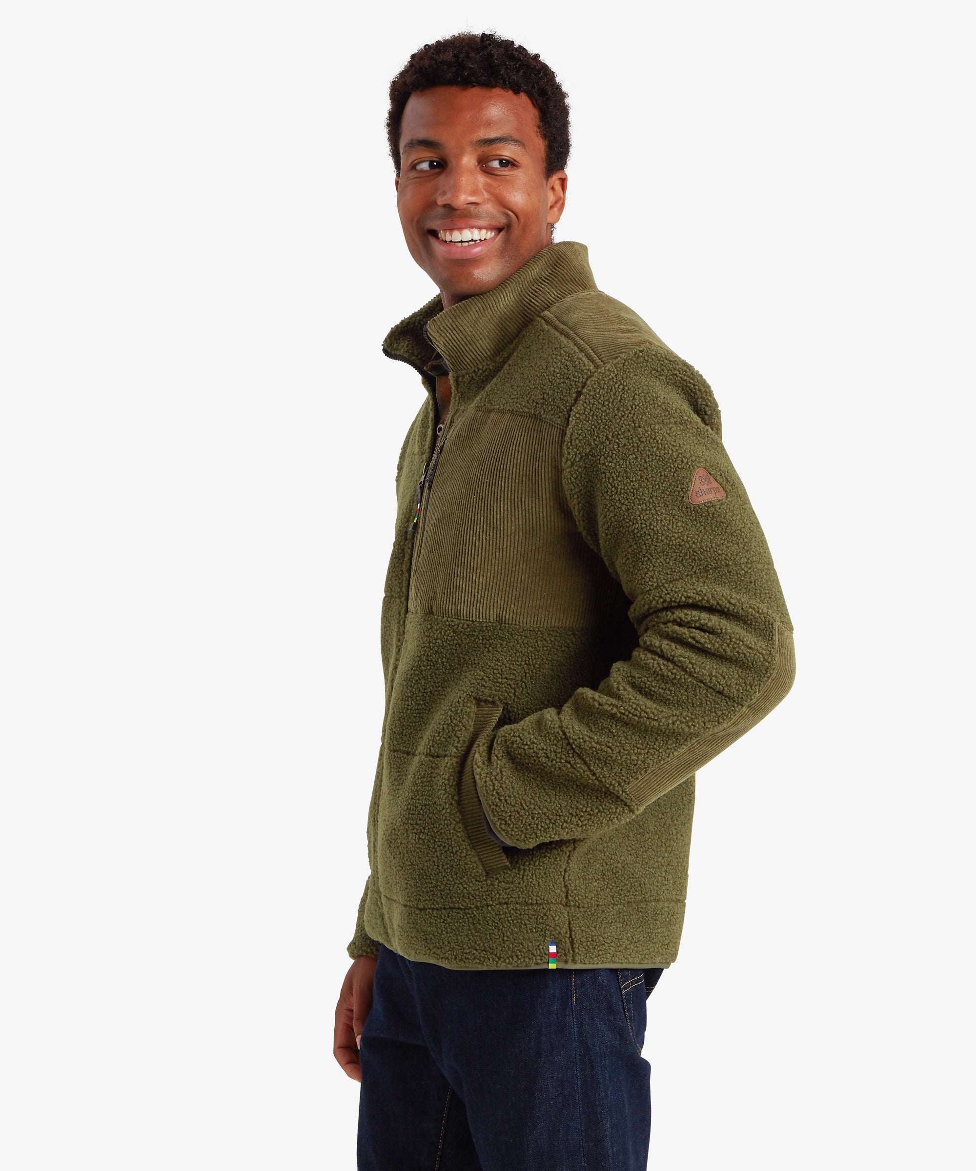 Men's Rangeli Full Zip Jacket Green | Sherpa Adventure Gear
