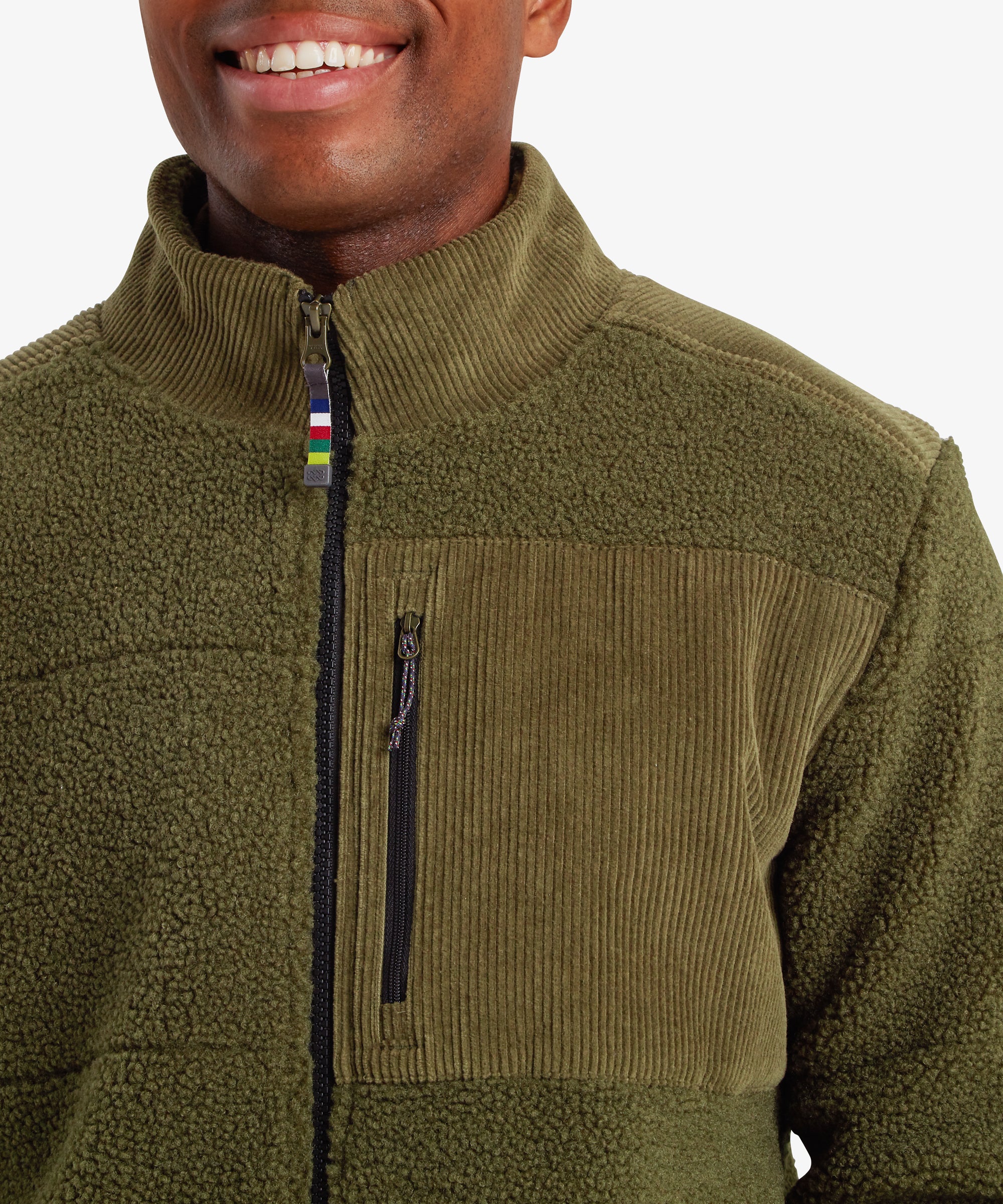 Rangeli Full Zip Fleece Jacket - Evergreen