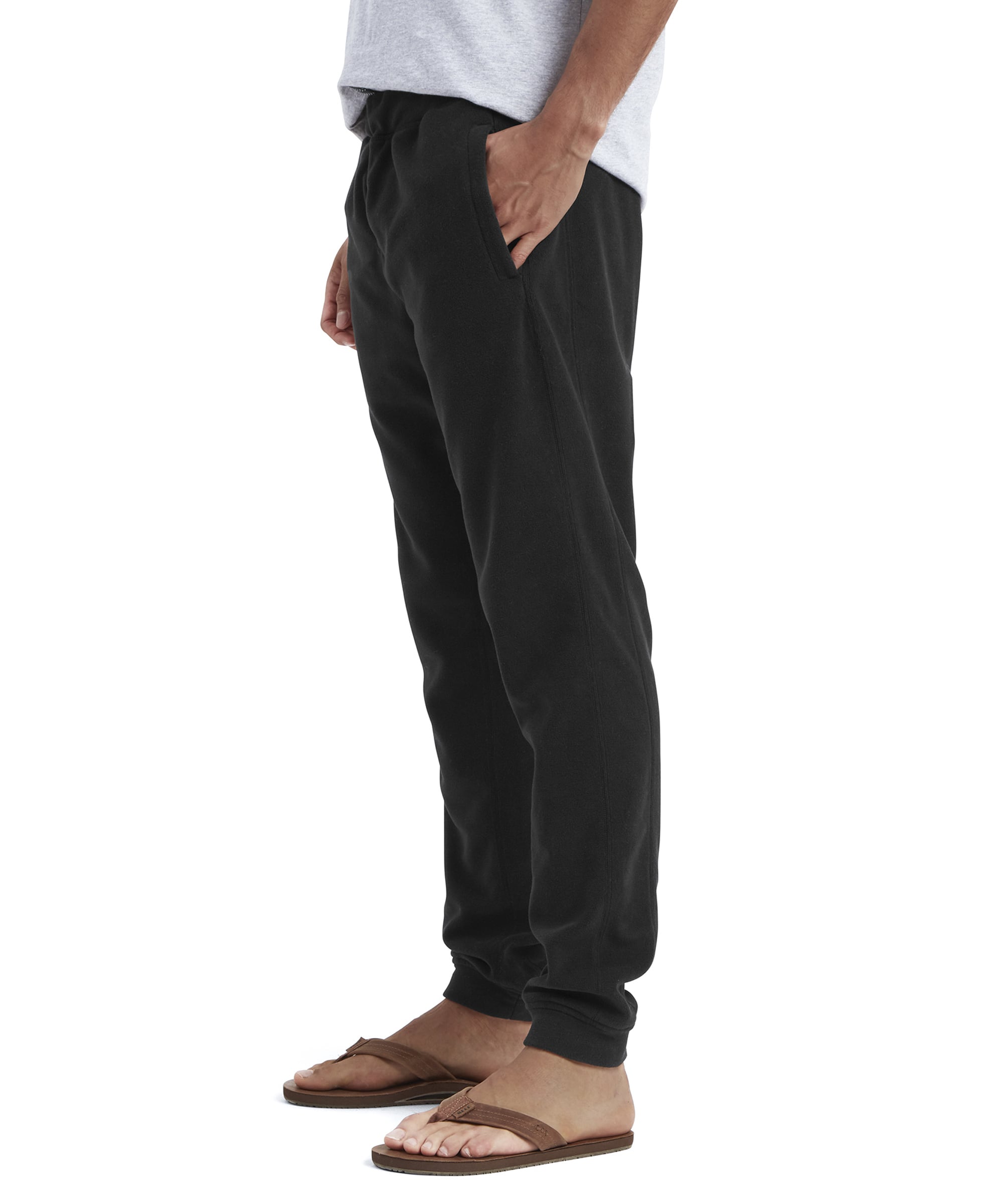 Men's Rolpa Fleece Jogger Black | Sherpa Adventure Gear