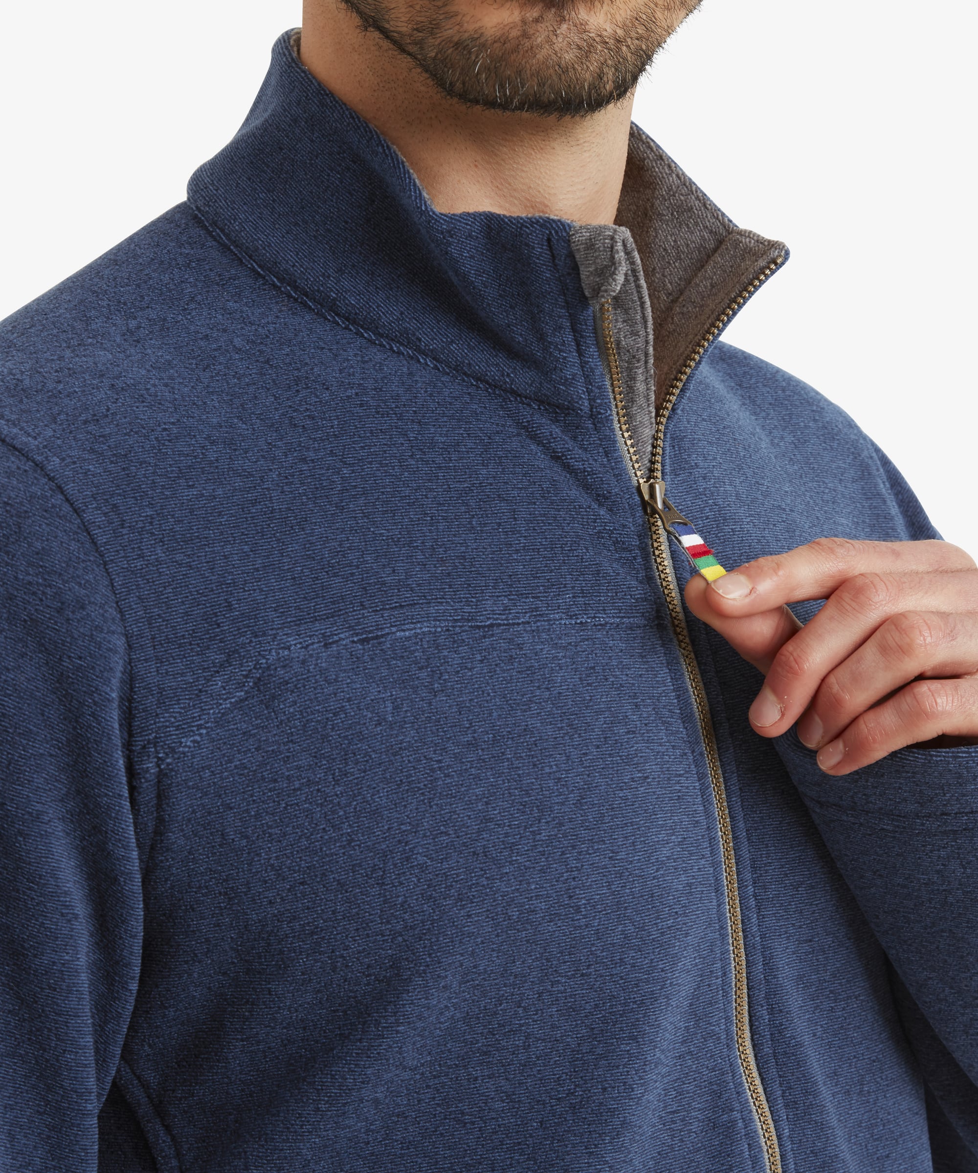 Rolpa Eco Fleece Jacket - Rathee Blue