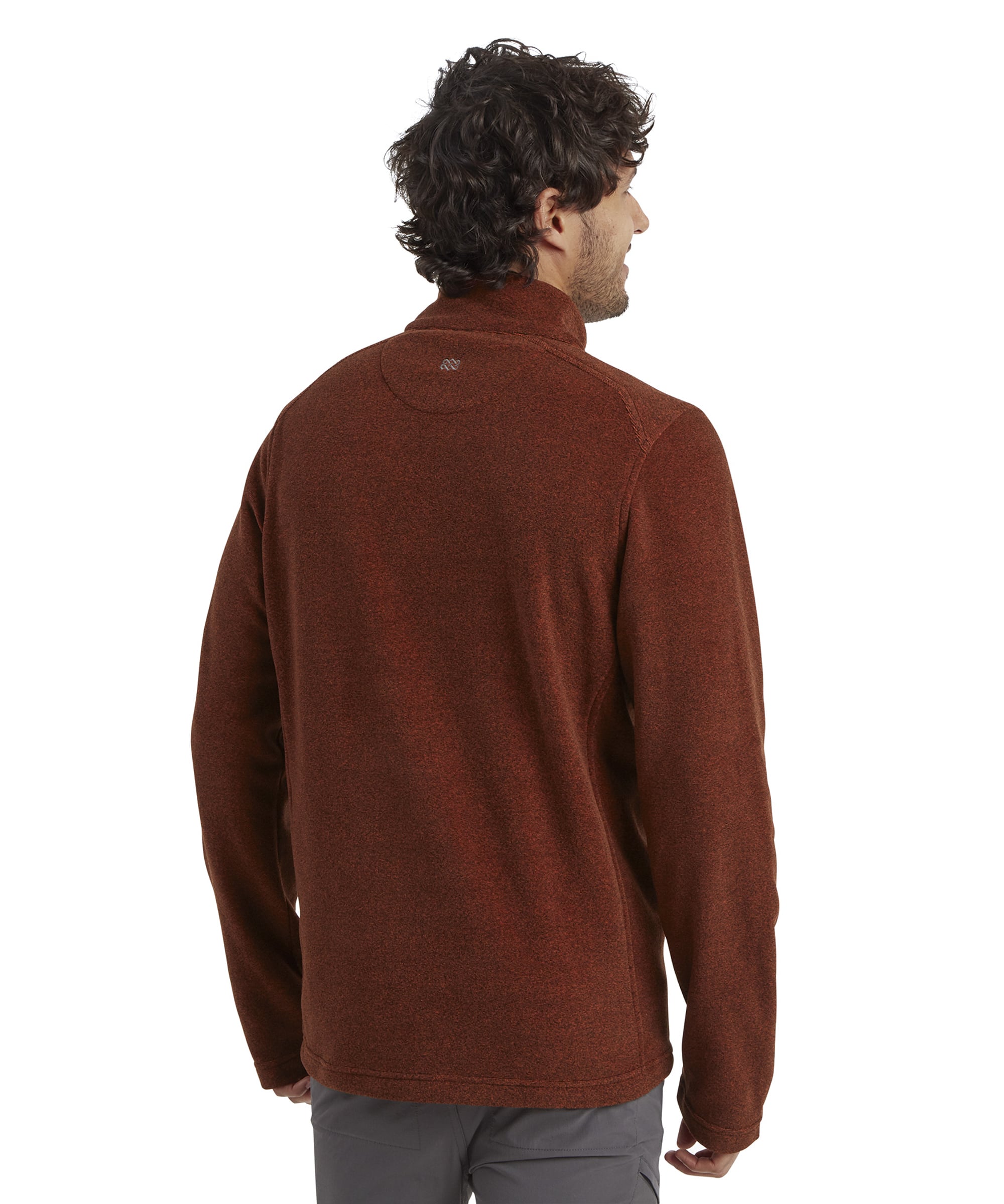 Men's Rolpa Eco Fleece 1/4 Zip Red | Sherpa Adventure Gear