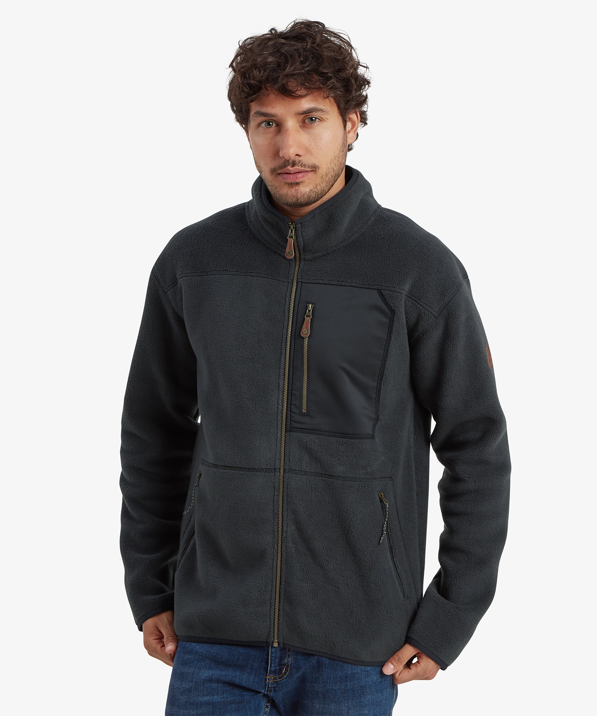 Sanani Eco Fleece Jacket - Black