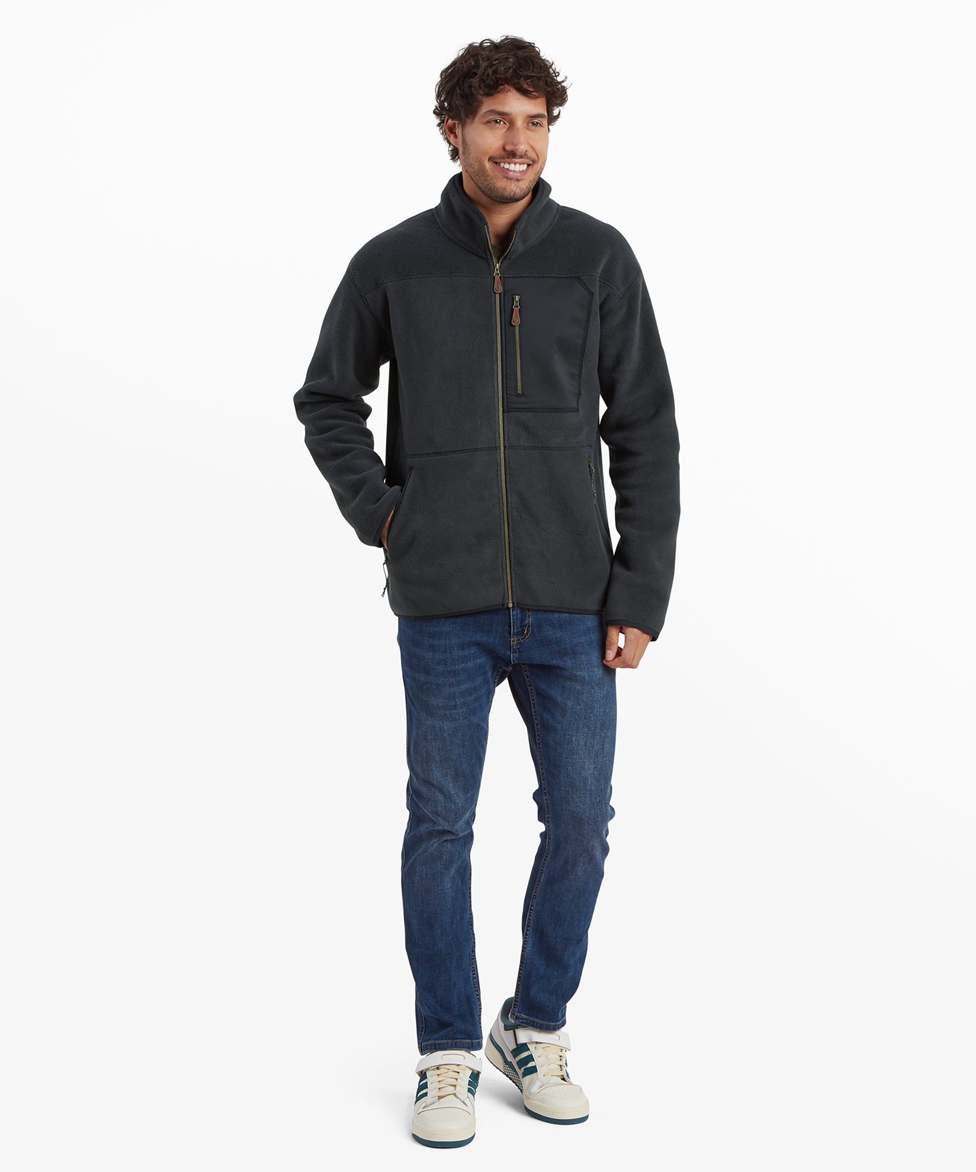 Sanani Eco Fleece Jacket - Black