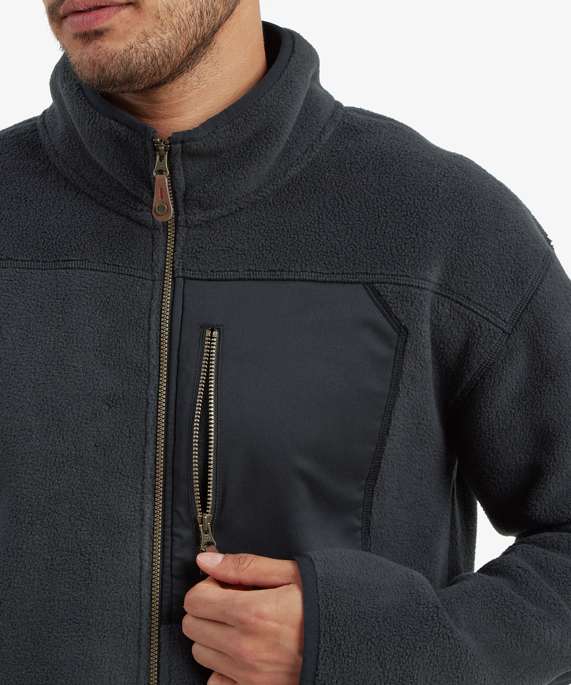 Men's Sanani Fleece Jacket Black | Sherpa Adventure Gear