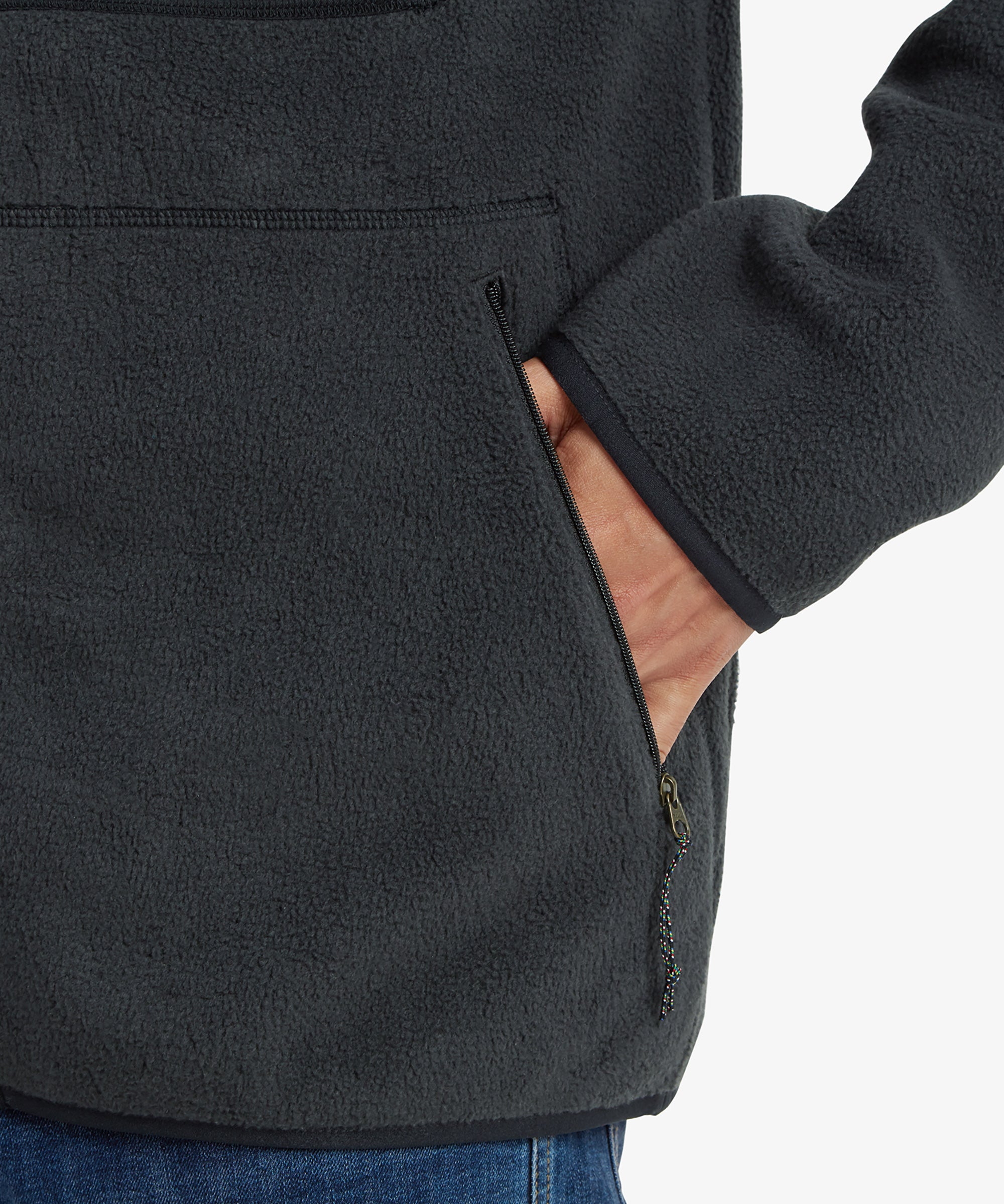 ソニア Men's Sanani Fleece Jacket Black | Sherpa Adventure Gear