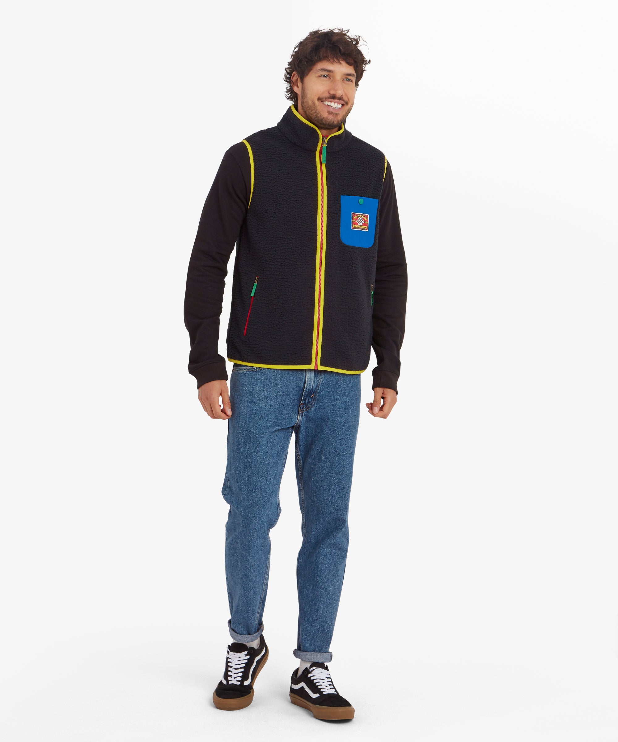 Unisex Tarcho Vest Black | Sherpa Adventure Gear