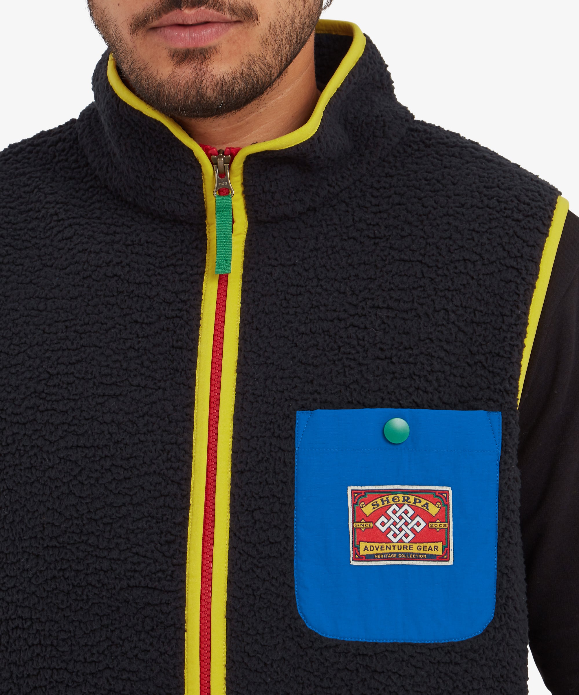 Unisex Tarcho Vest Black | Sherpa Adventure Gear