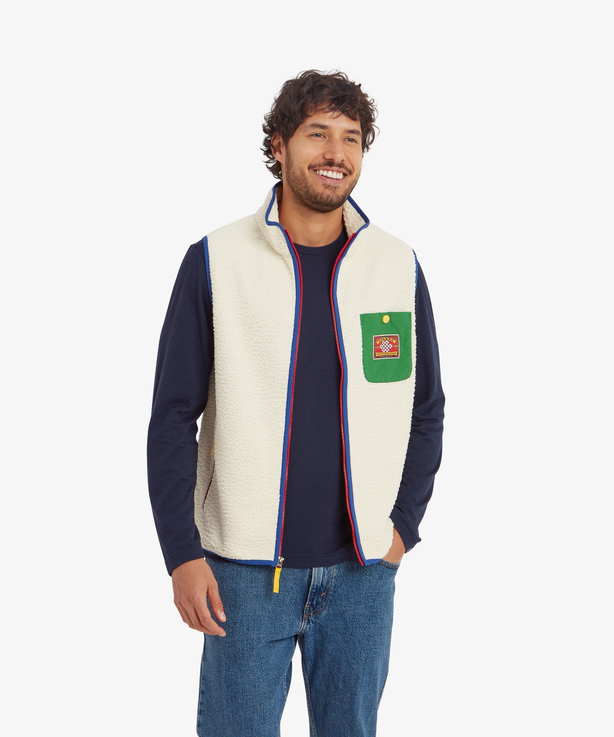 Unisex Tarcho Vest Cream | Sherpa Adventure Gear