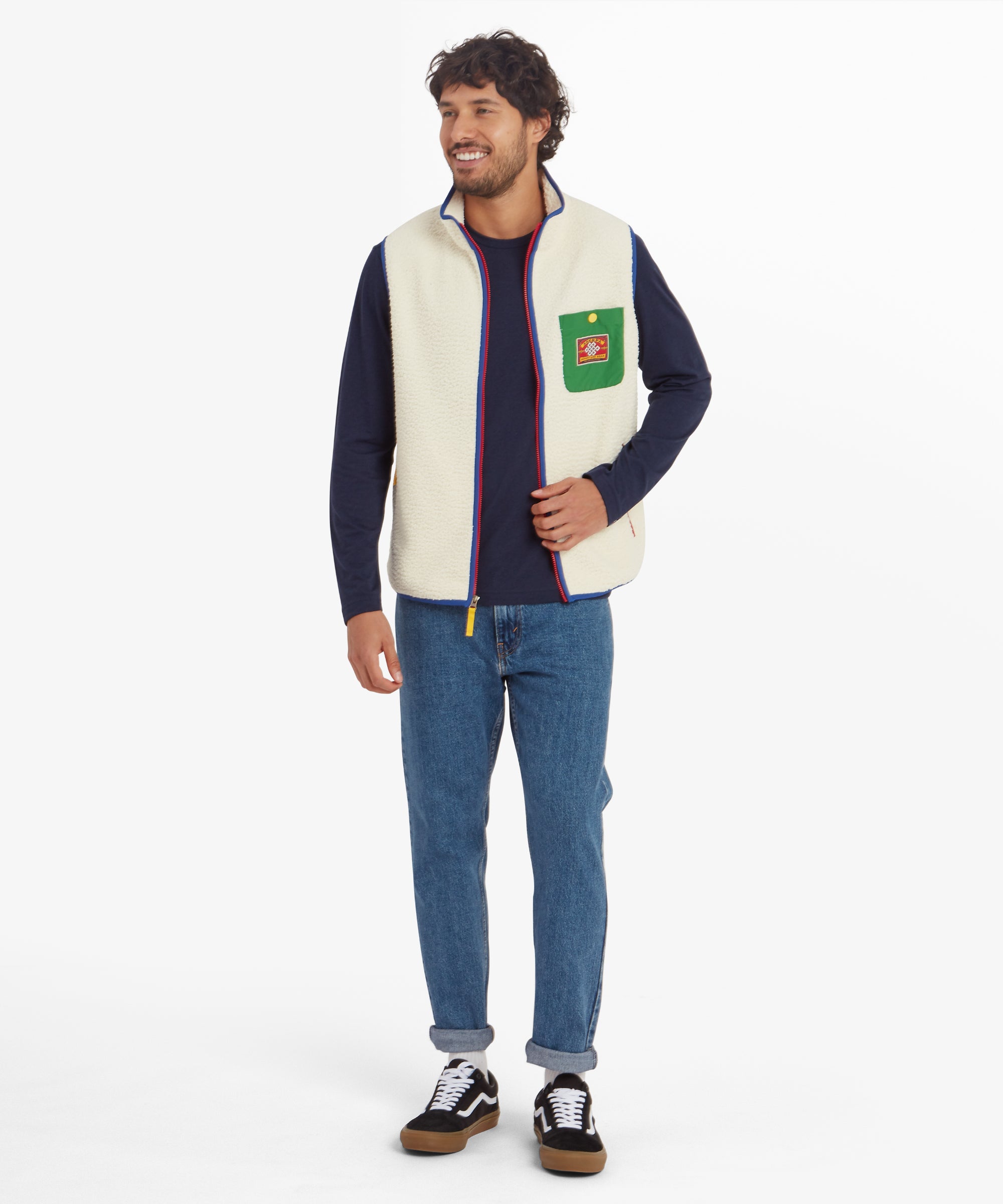 Unisex Tarcho Vest Cream | Sherpa Adventure Gear