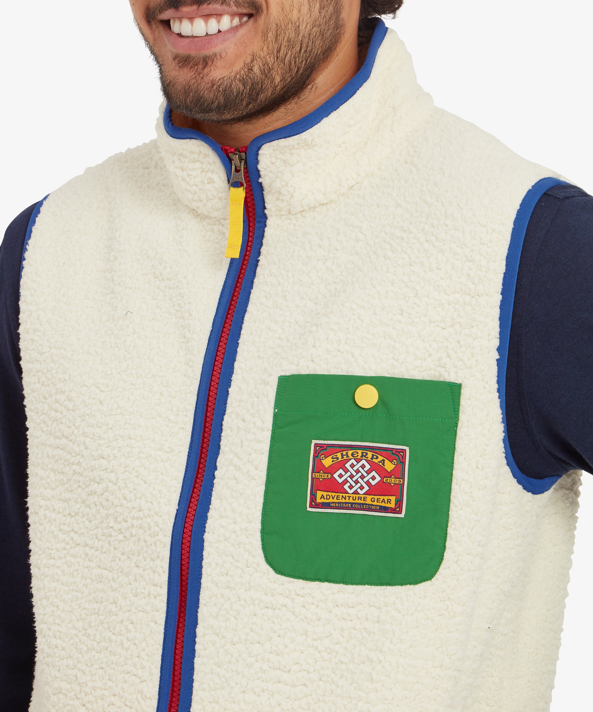 Unisex Tarcho Vest Cream | Sherpa Adventure Gear