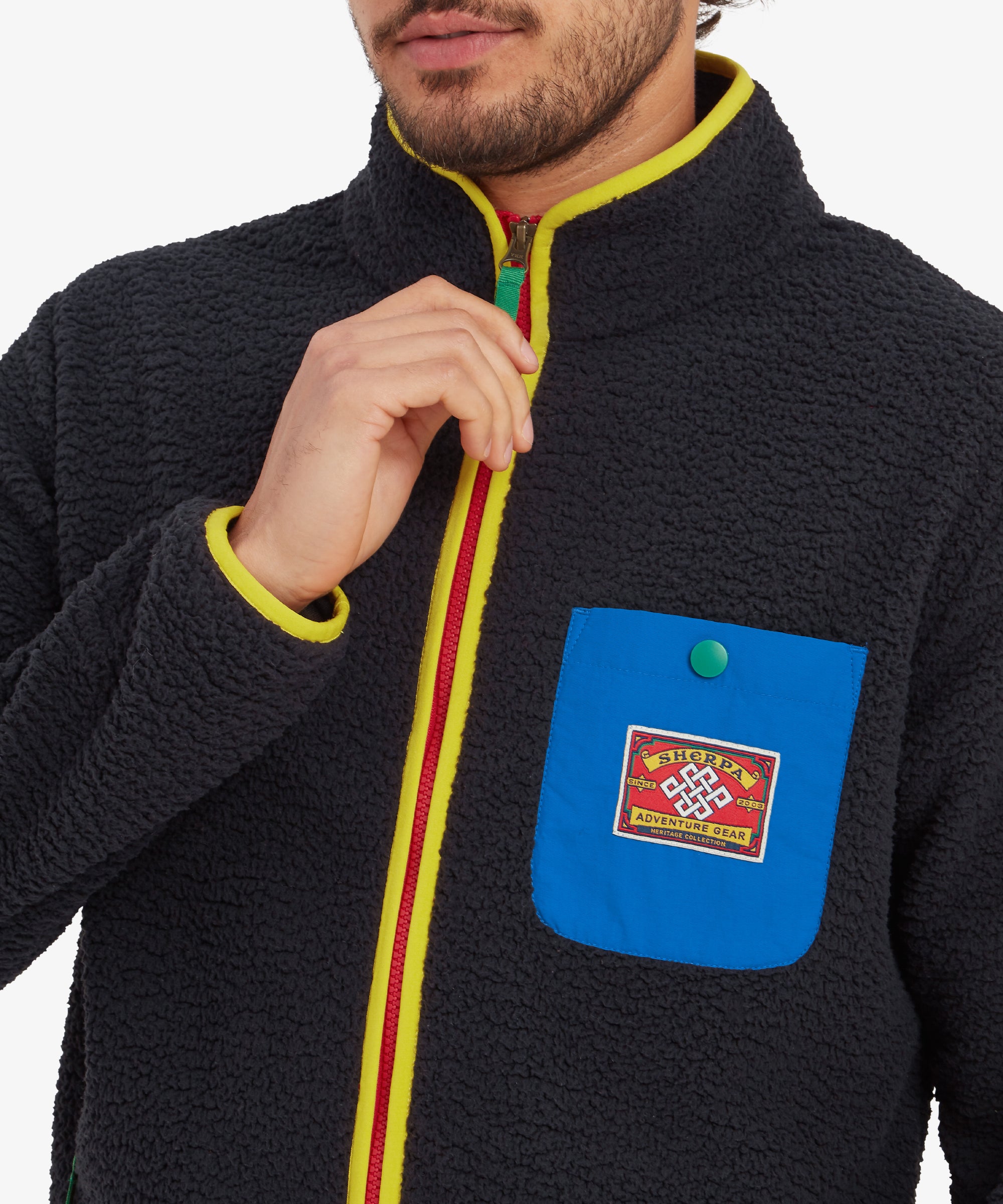 Tarcho Full Zip Fleece - Black