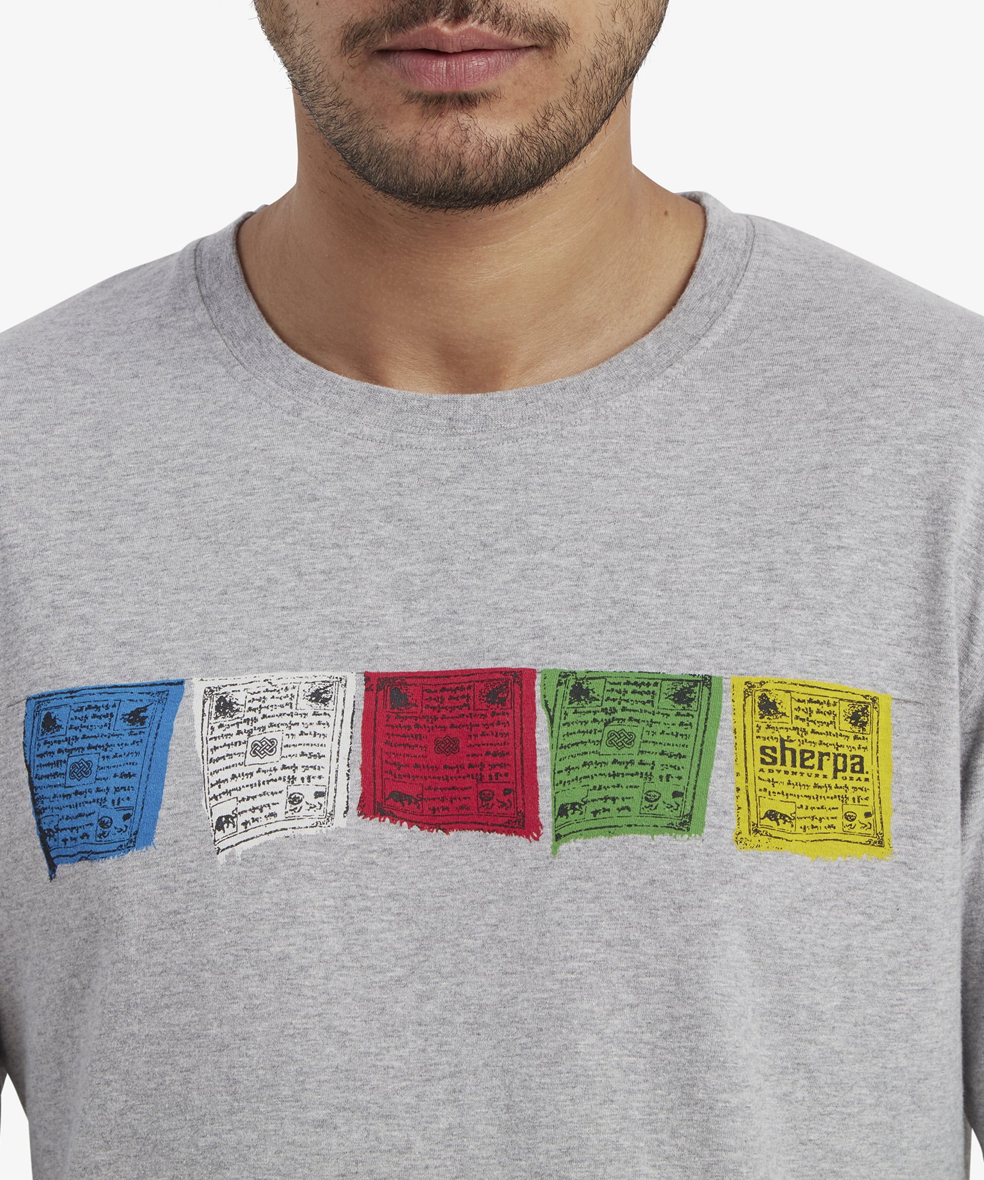 Mens Tarcho T-Shirt Grey | Sherpa Adventure Gear