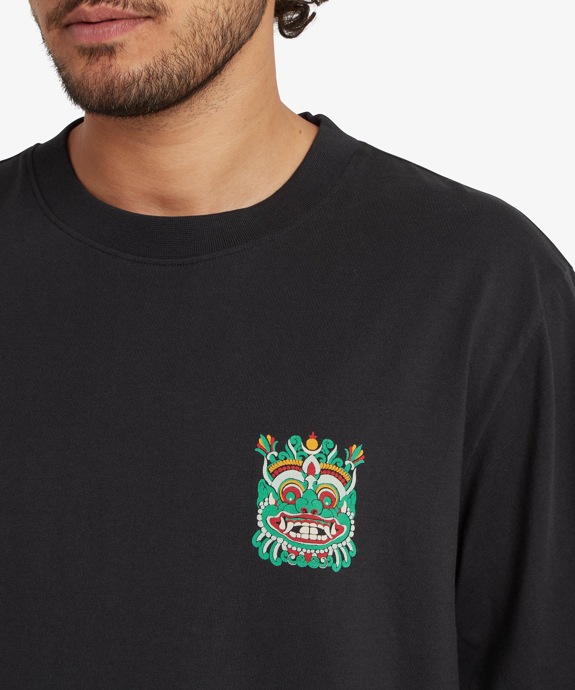 Tarcho Mask T-Shirt  - Black