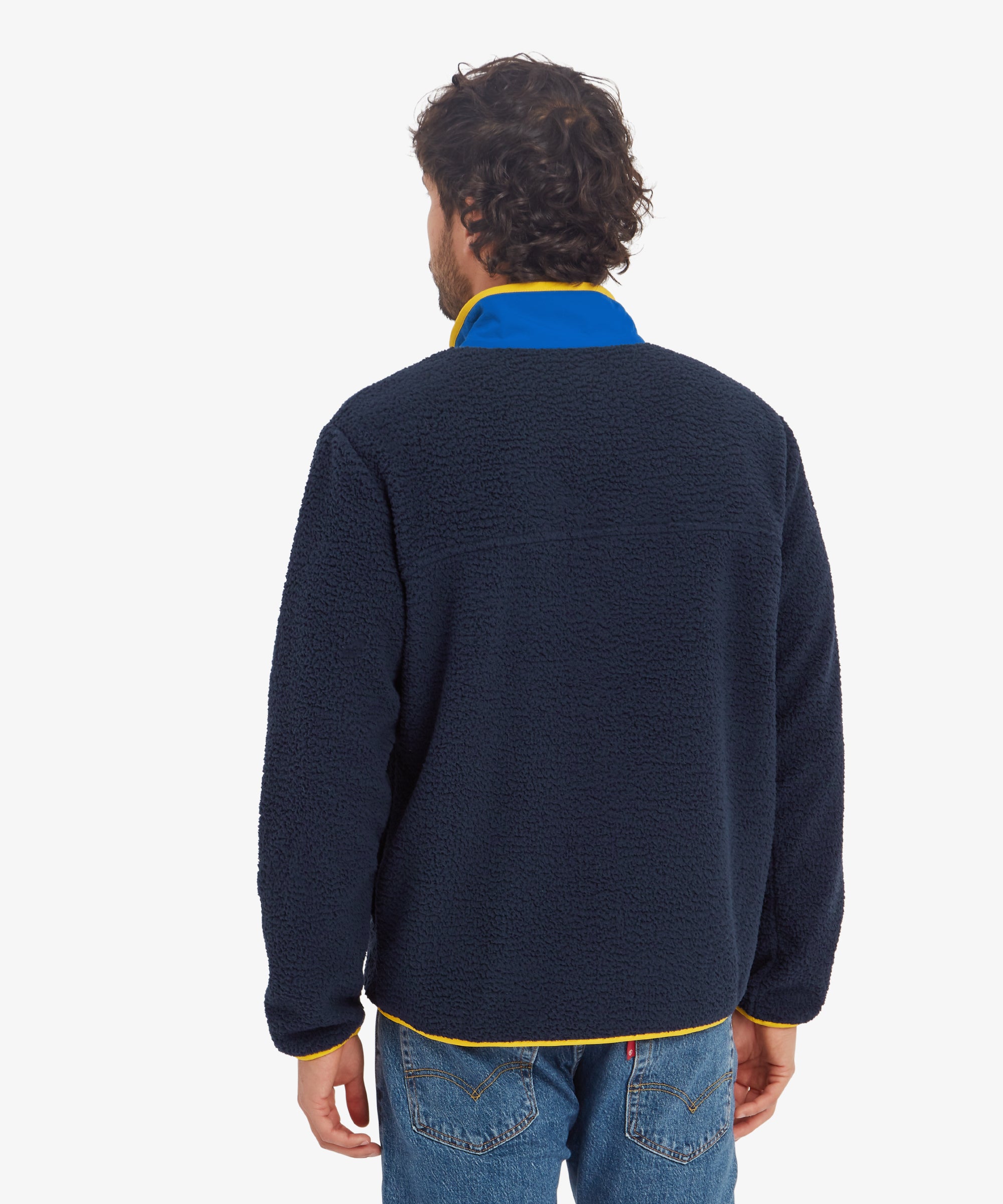 Tarcho Quarter Snap Pullover – Rathee Blue