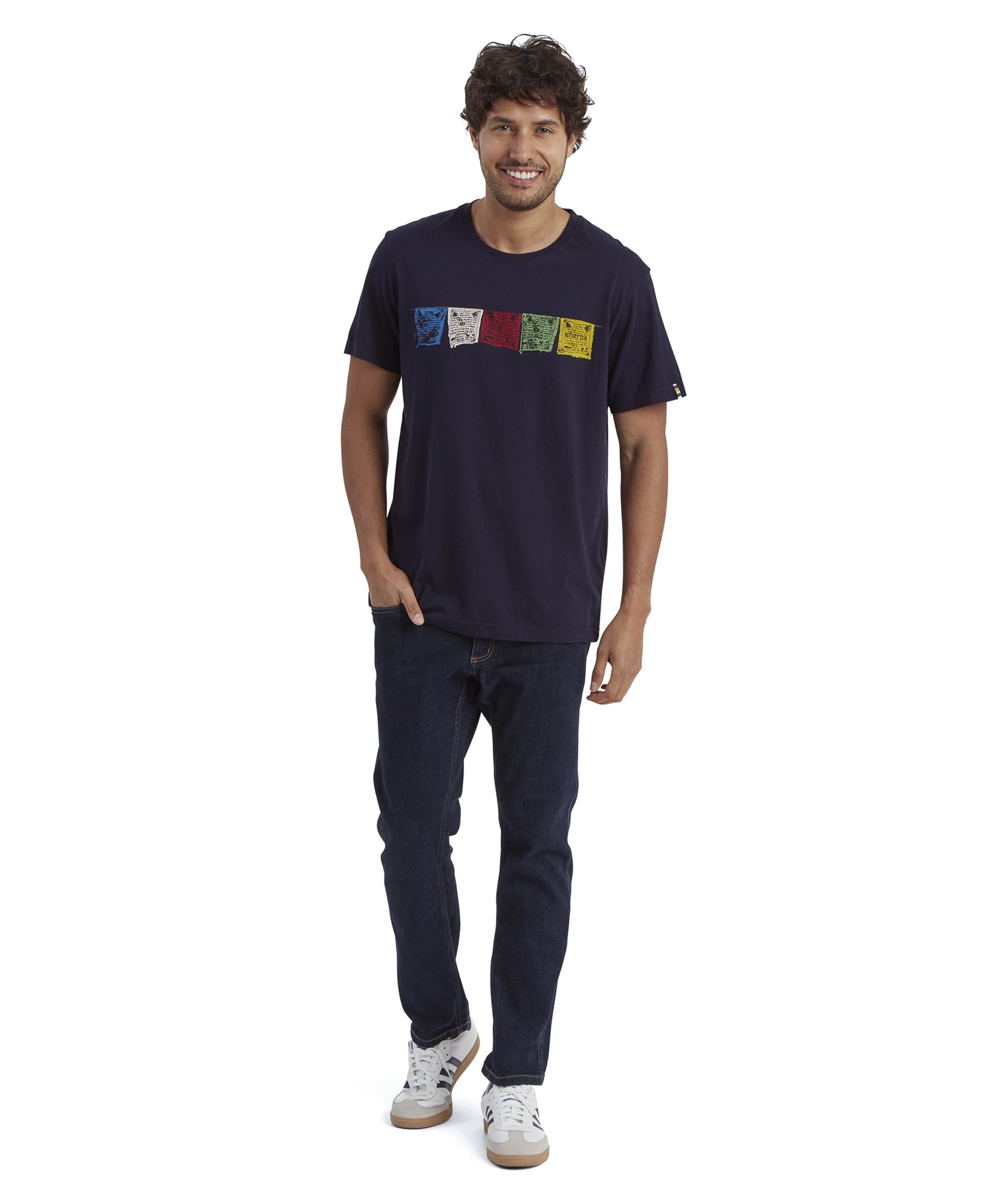 Mens Tarcho T-Shirt Blue | Sherpa Adventure Gear