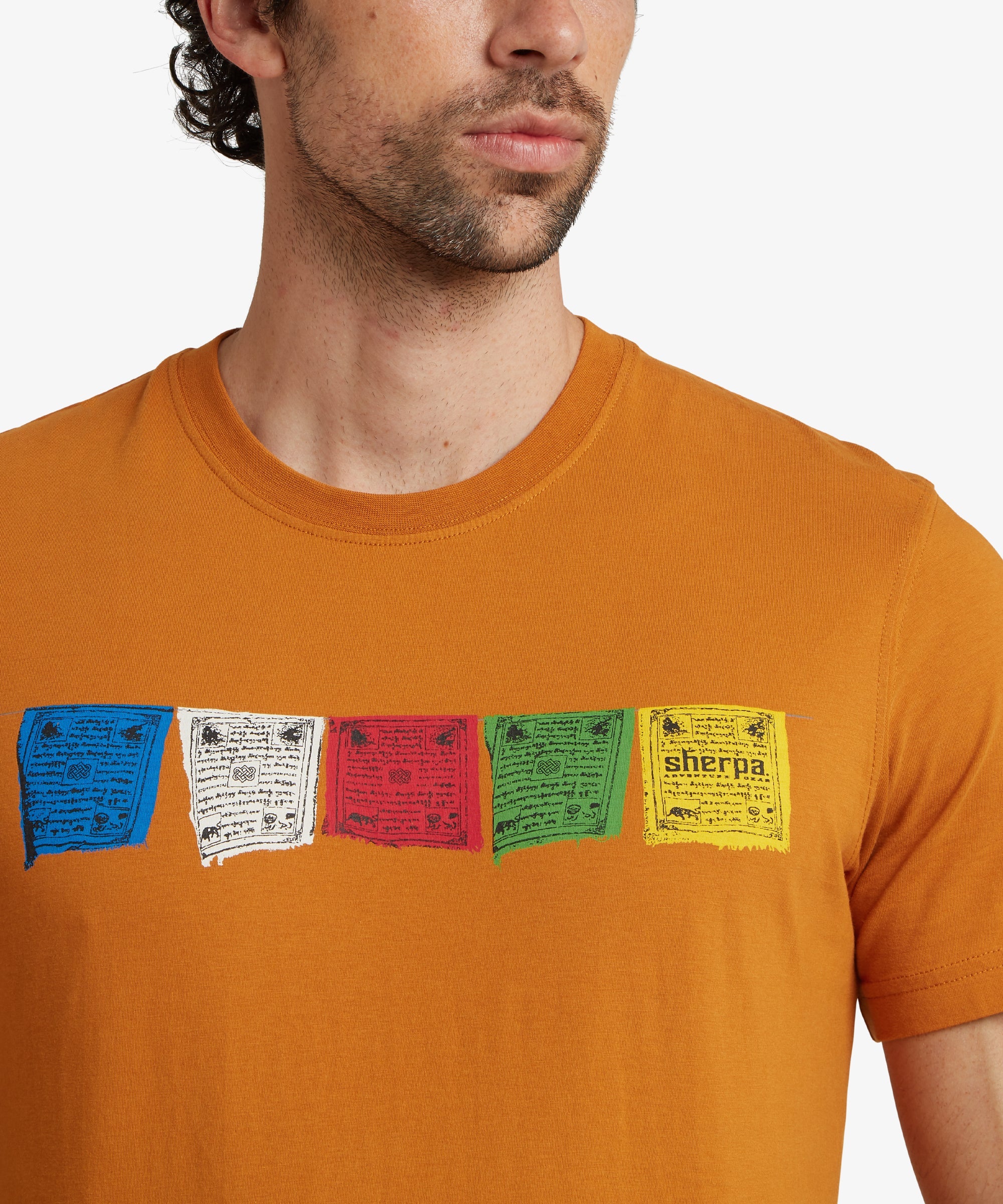 Mens Tarcho T-Shirt Orange | Sherpa Adventure Gear