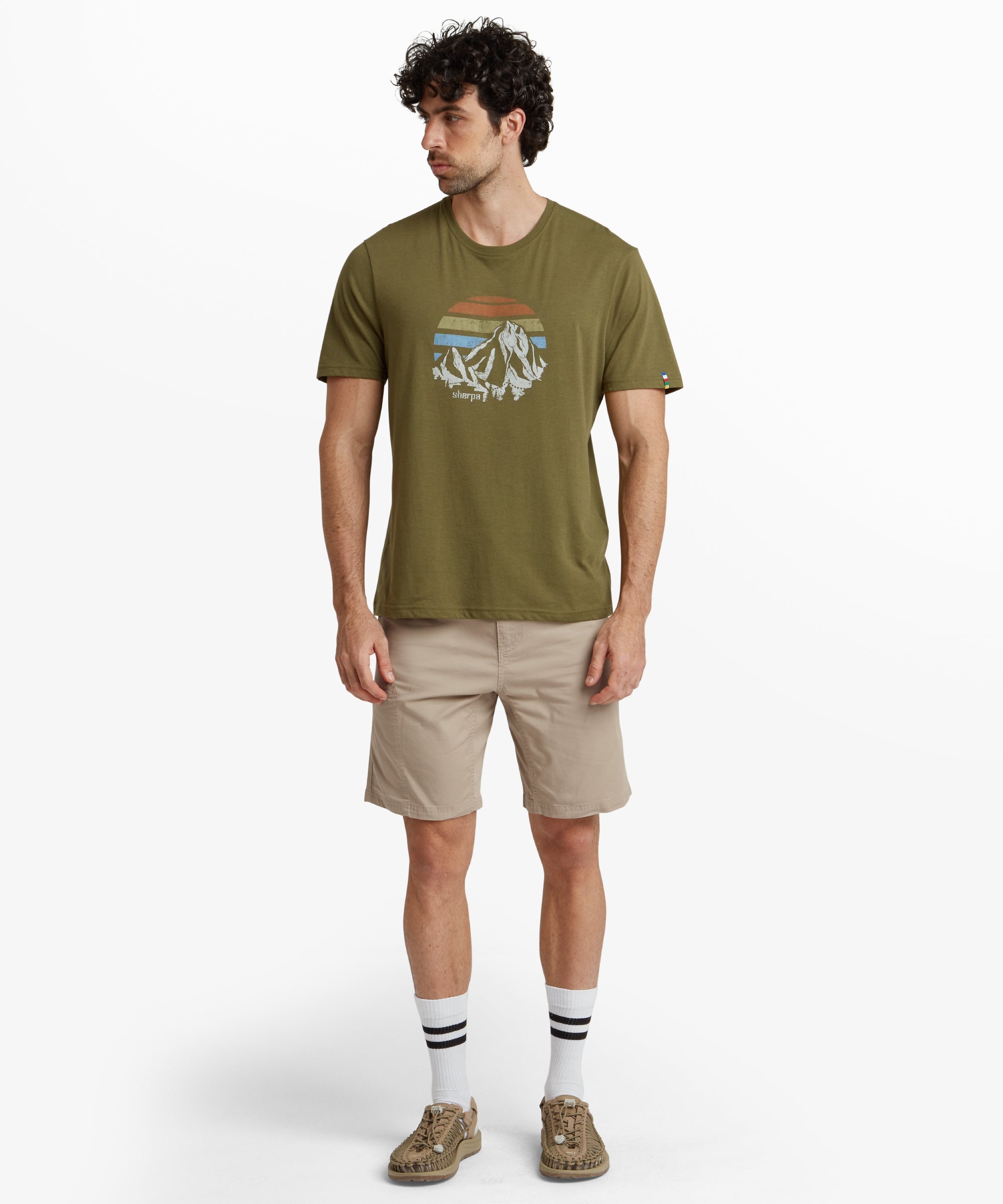 Mens Tenjing Shorts Beige | Sherpa Adventure Gear