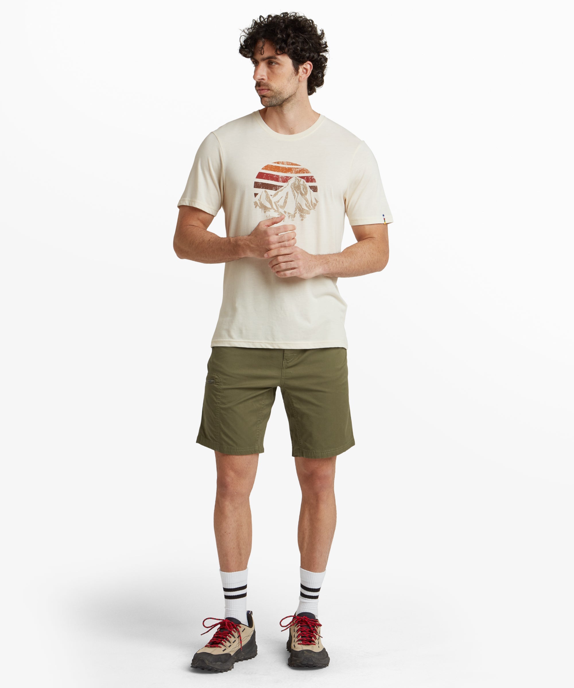Mens Tenjing Shorts Green | Sherpa Adventure Gear