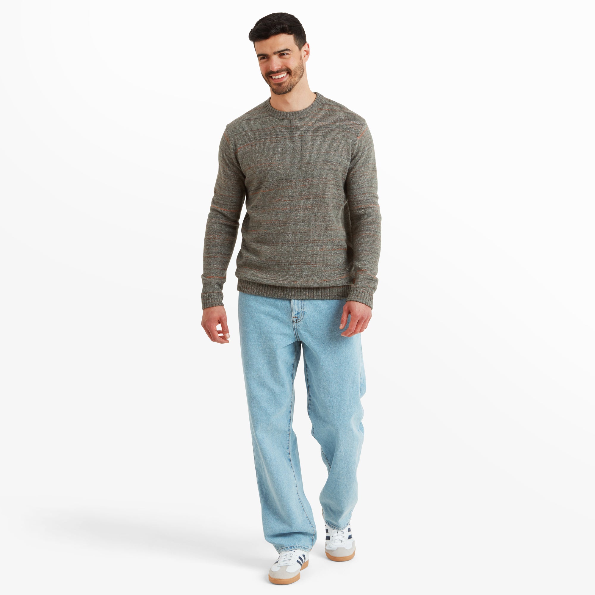 Mens Vidvan Crew Grey | Sherpa Adventure Gear