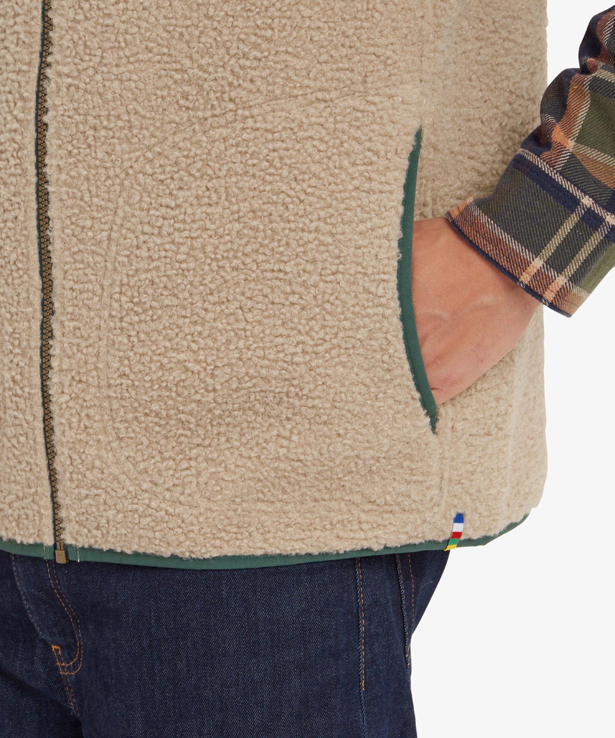 Mens Yatri Vest Beige | Sherpa Adventure Gear