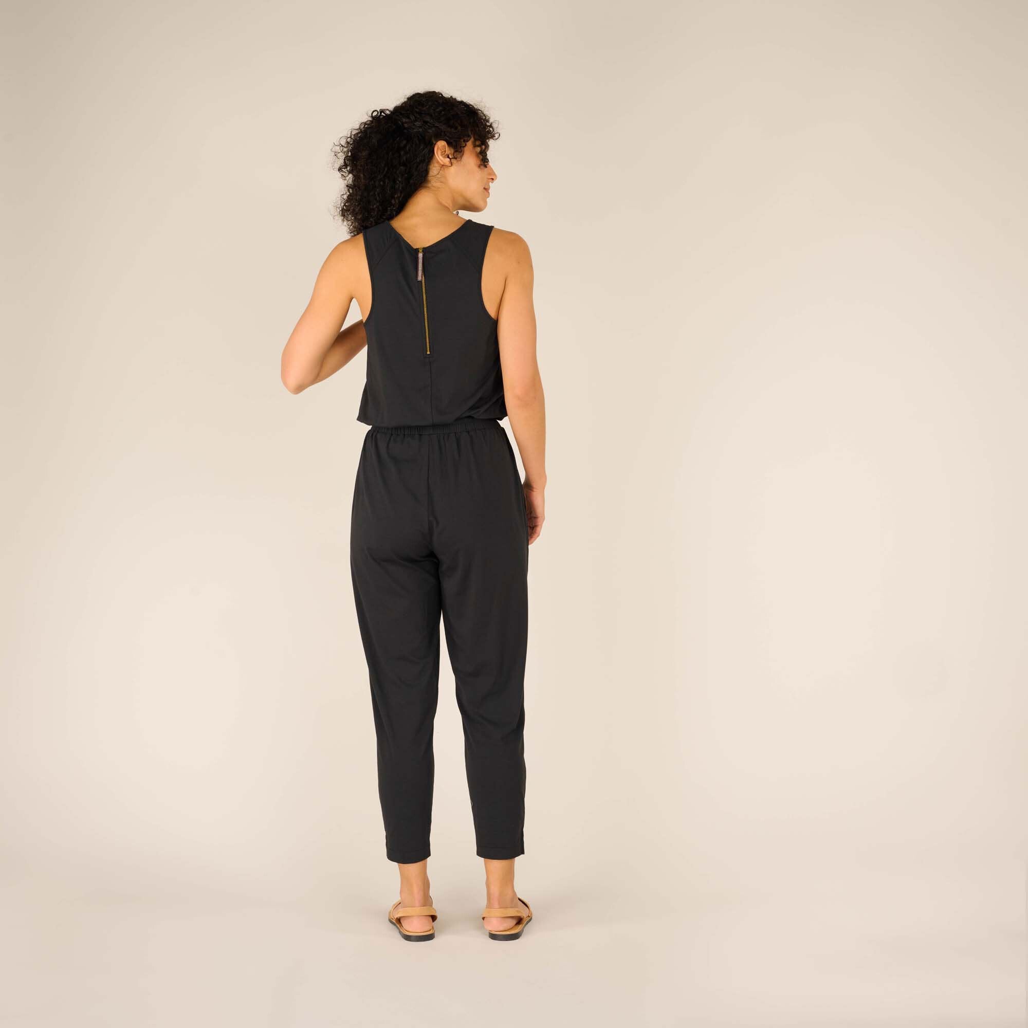 Womens Neha Jumpsuit Black | Sherpa Adventure Gear