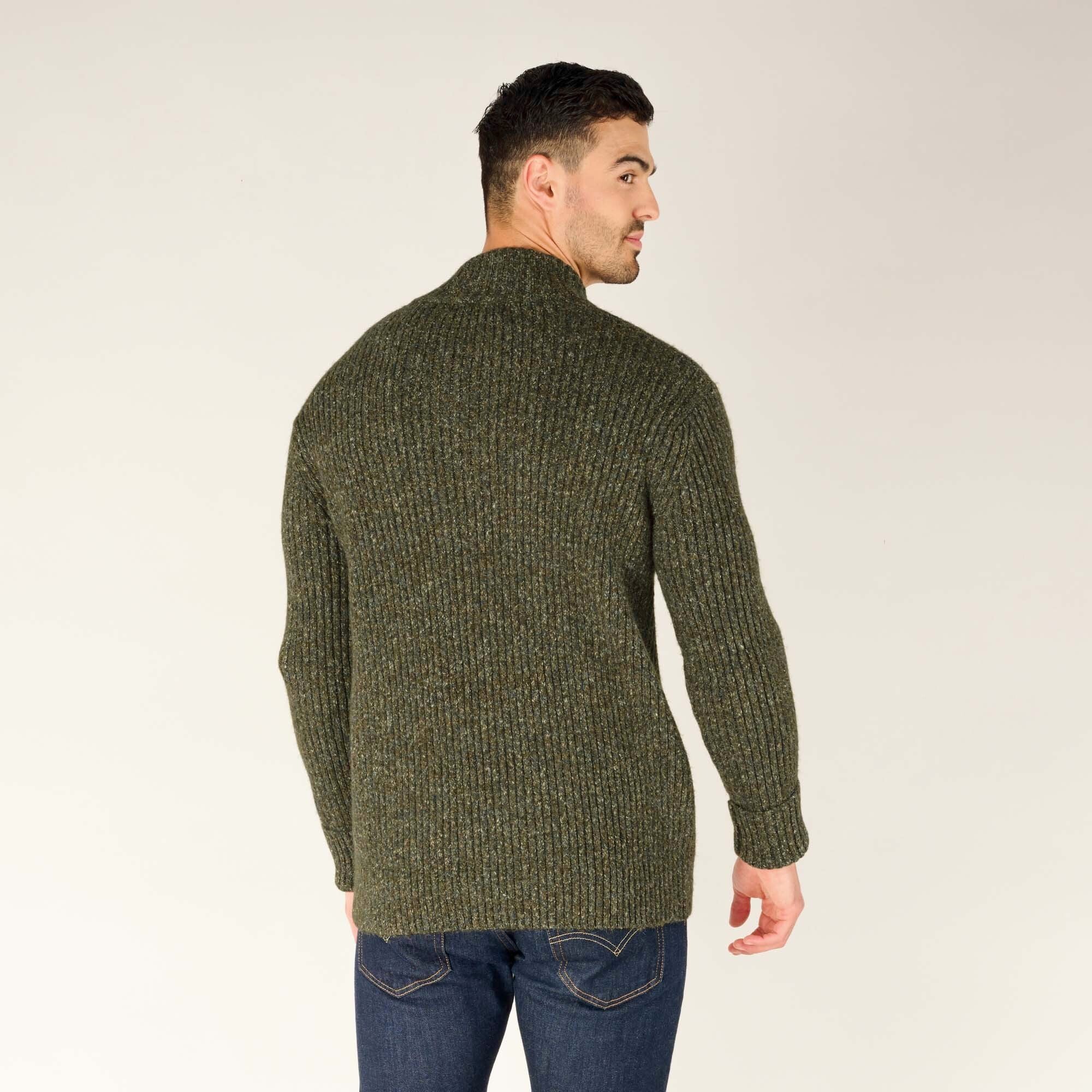 Mens Ranga Button Neck Green | Sherpa Adventure Gear
