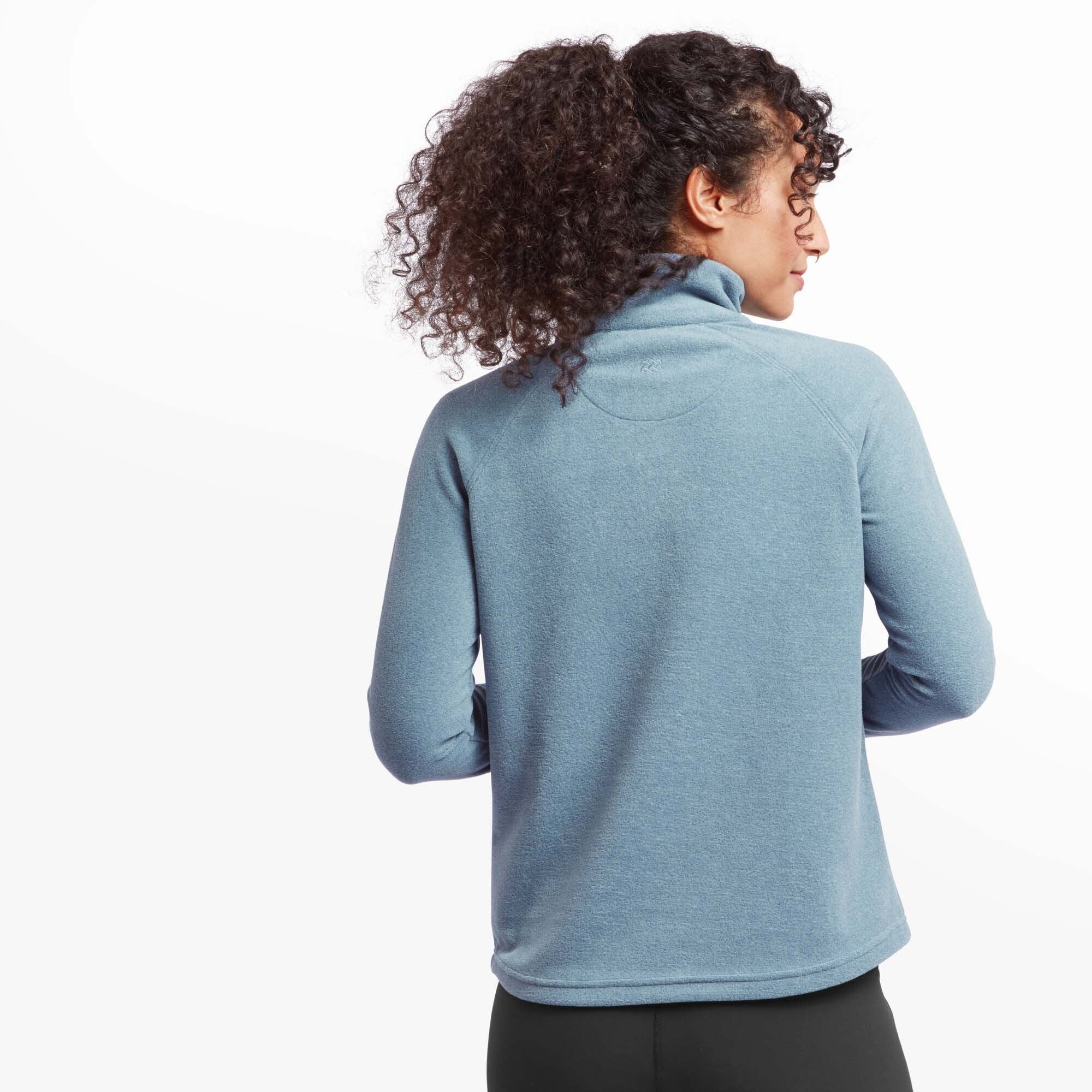 Womens Rolpa Eco Half Zip Blue | Sherpa Adventure Gear
