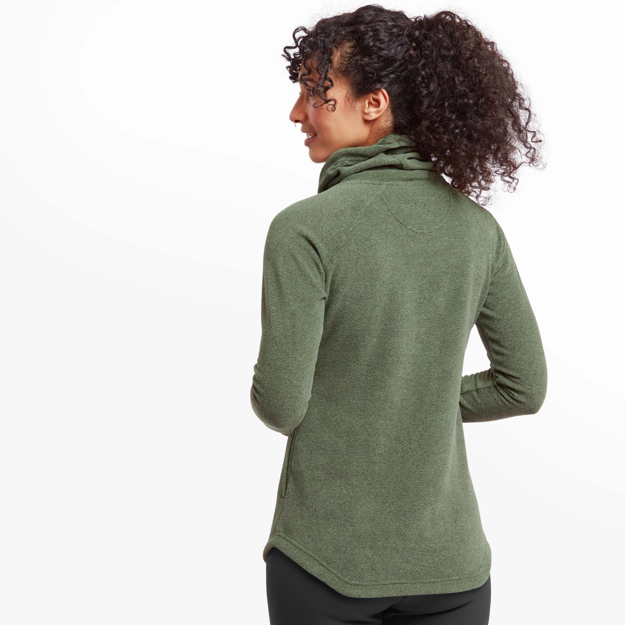 Womens Rolpa Eco Pullover Green | Sherpa Adventure Gear