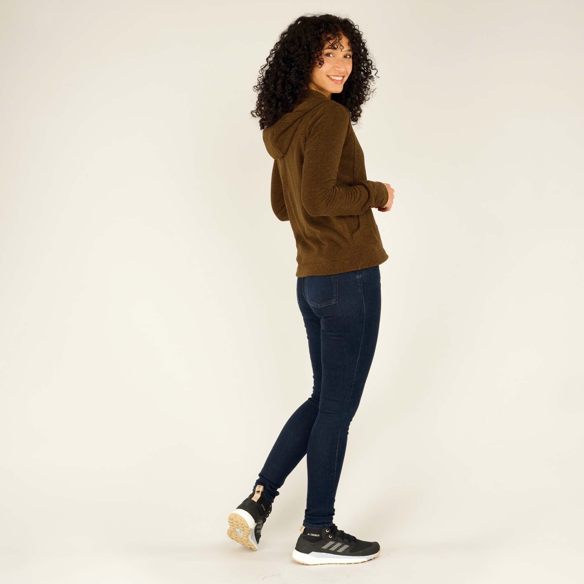★ロク★PILE ZIP PULLOVER/カットソー ブラウン 20200611041935627_1000.jpg
