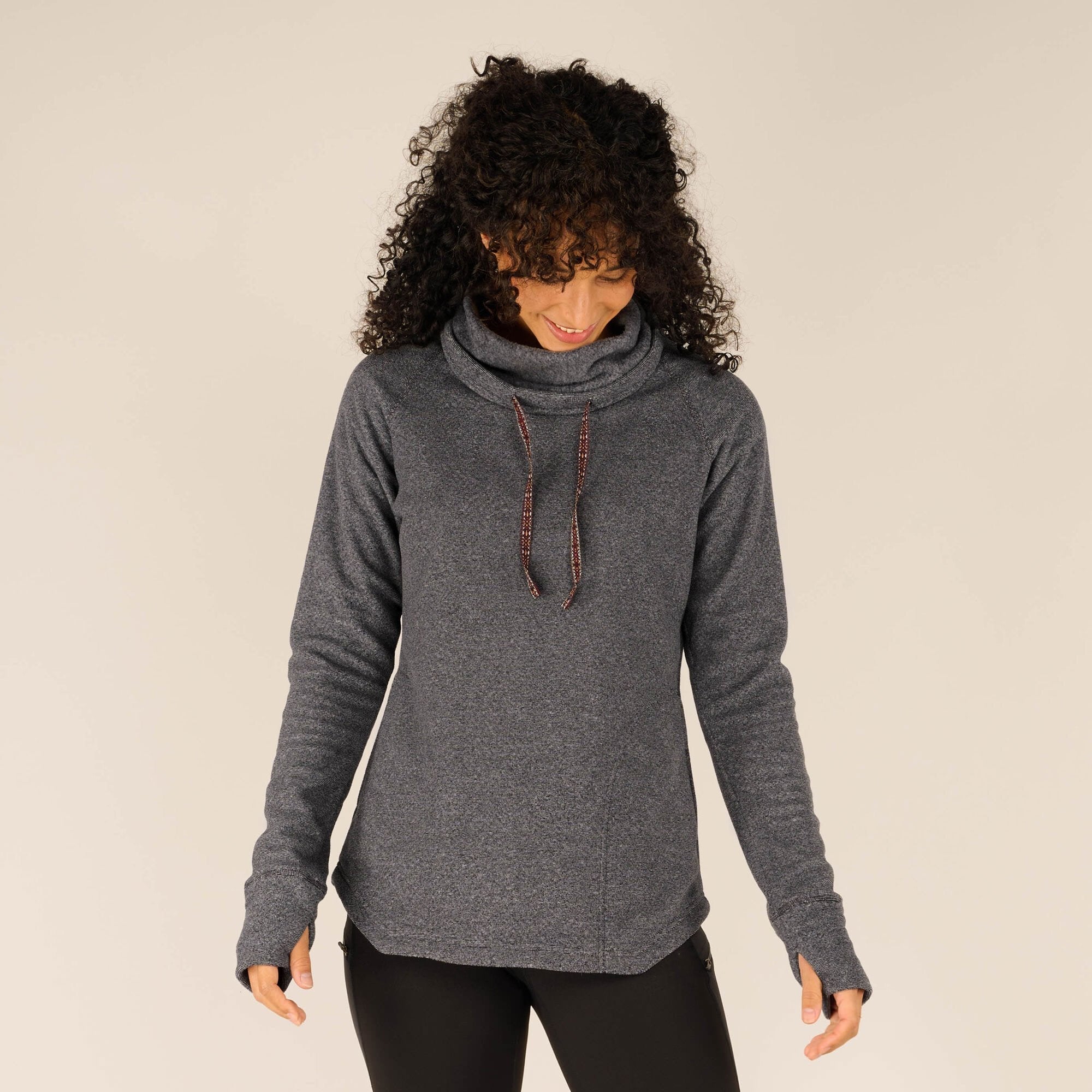 Womens Rolpa Pullover Grey | Sherpa Adventure Gear