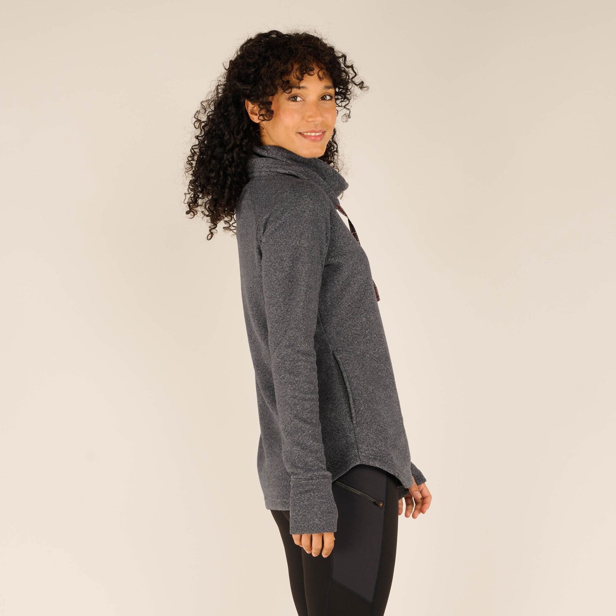 Womens Rolpa Pullover Grey | Sherpa Adventure Gear