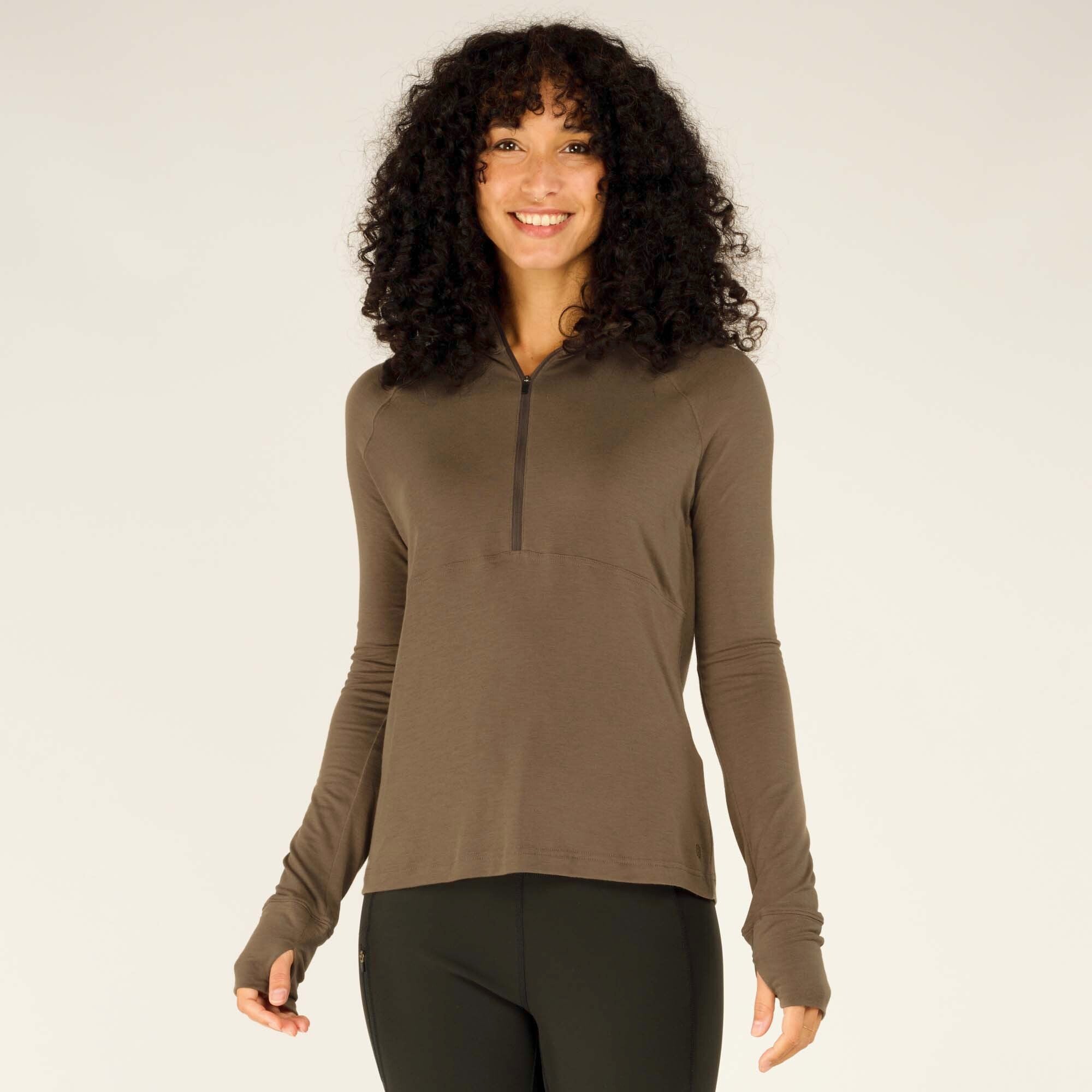 Womens Tendu Active Half Zip | Sherpa Adventure Gear