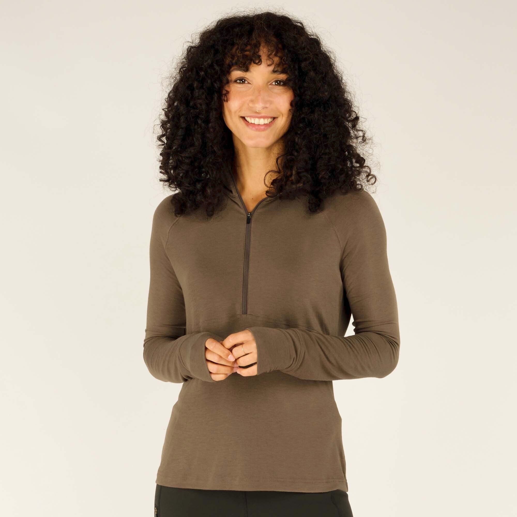 ウェア Womens Tendu Active Half Zip | Sherpa Adventure Gear
