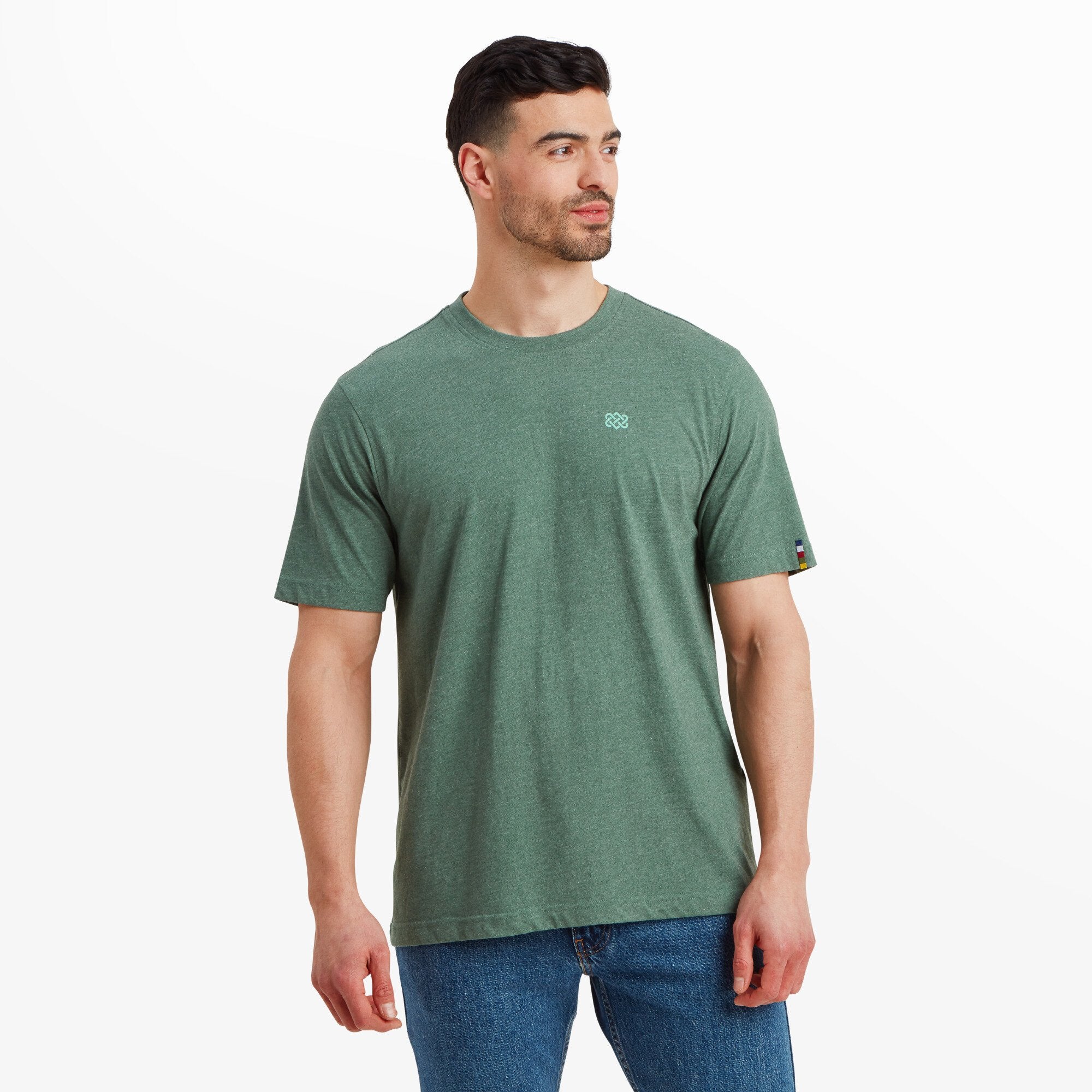 Mens Terrain T-Shirt Green | Sherpa Adventure Gear