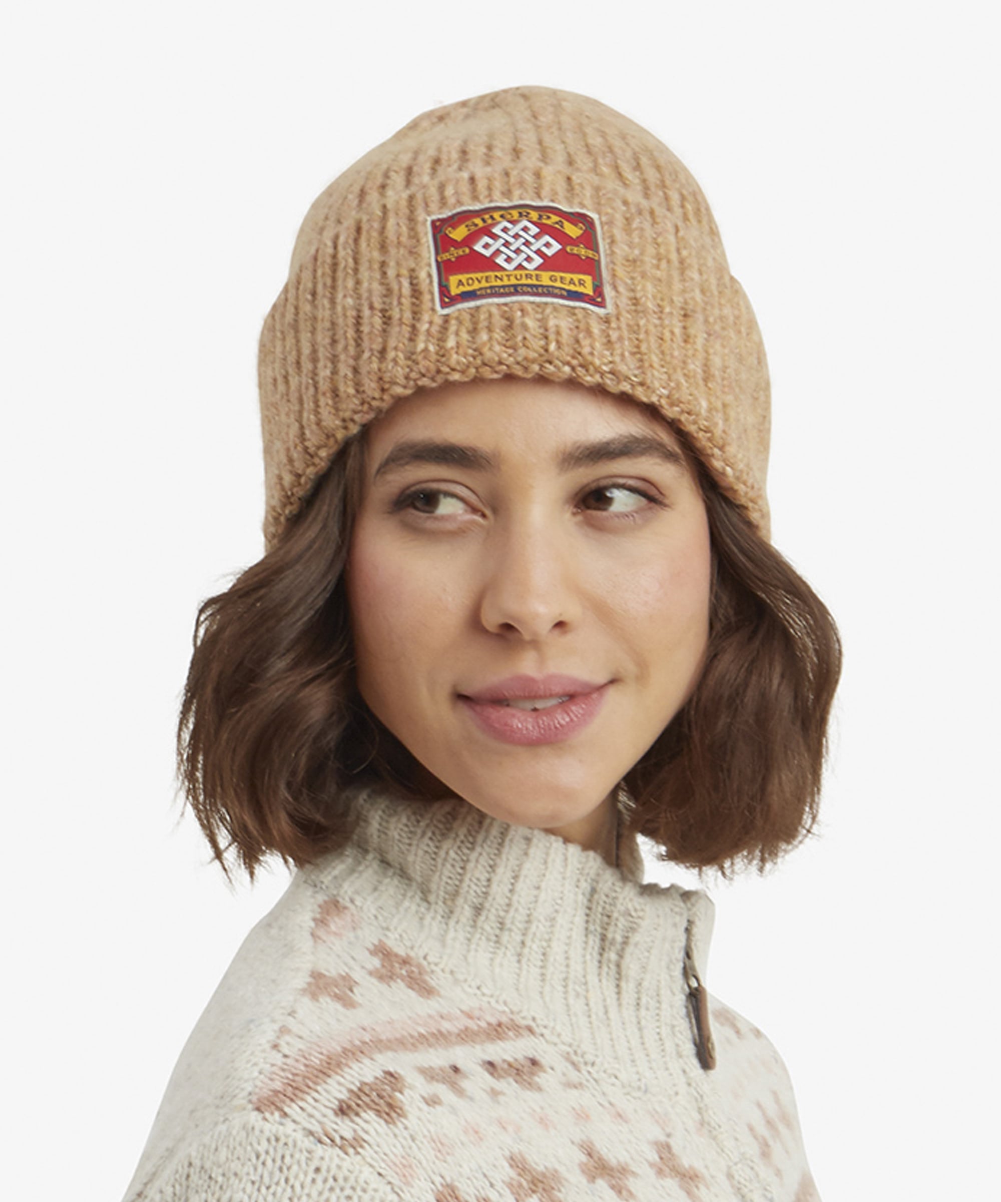 Unisex Tarcho Knit Beanie Brown | Sherpa Adventure Gear