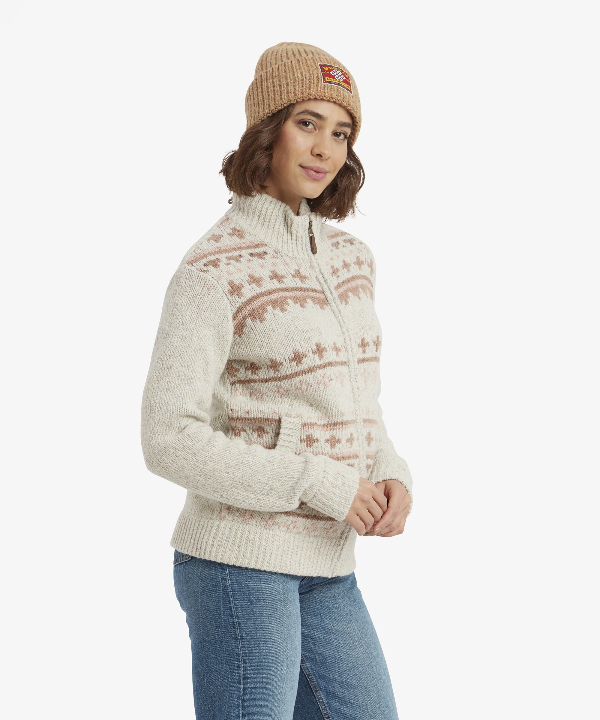 Unisex Tarcho Knit Beanie Brown | Sherpa Adventure Gear