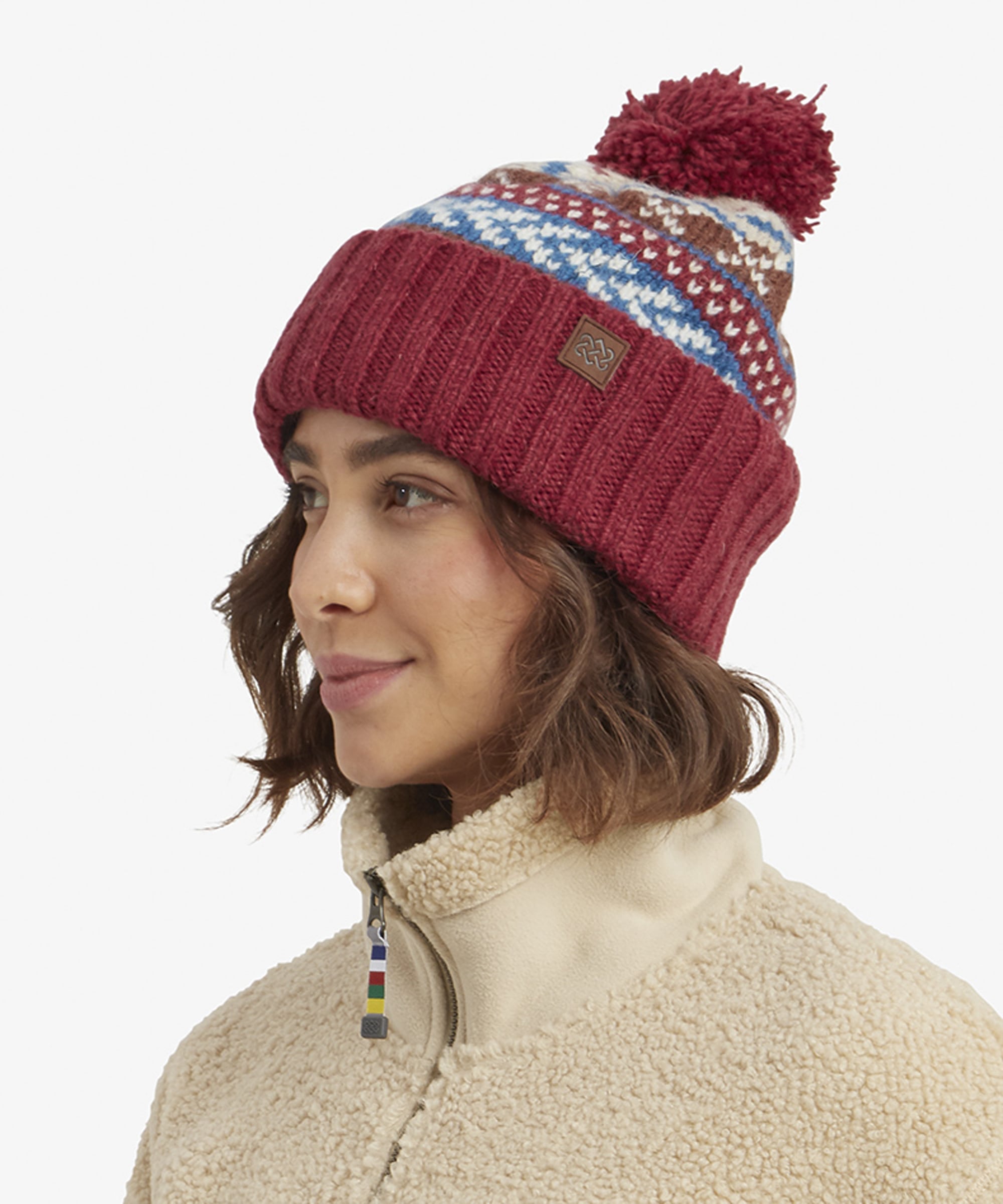 Vastu Hat - Tibetan Red