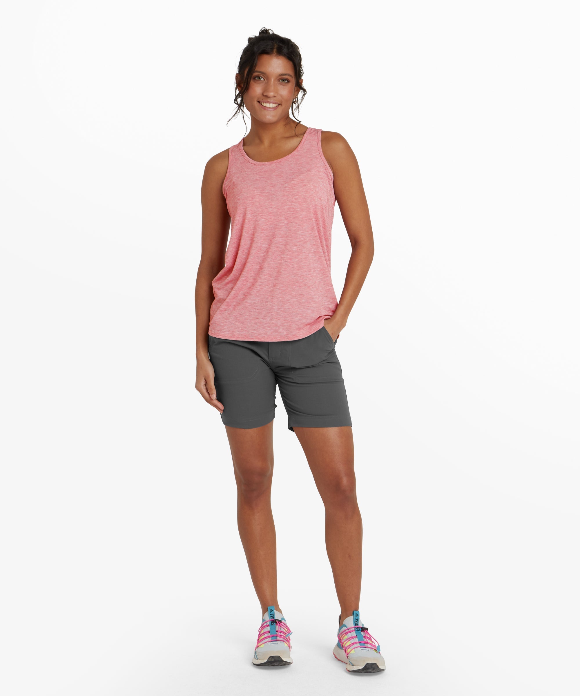 Womens Asha Tank Top Red | Sherpa Adventure Gear