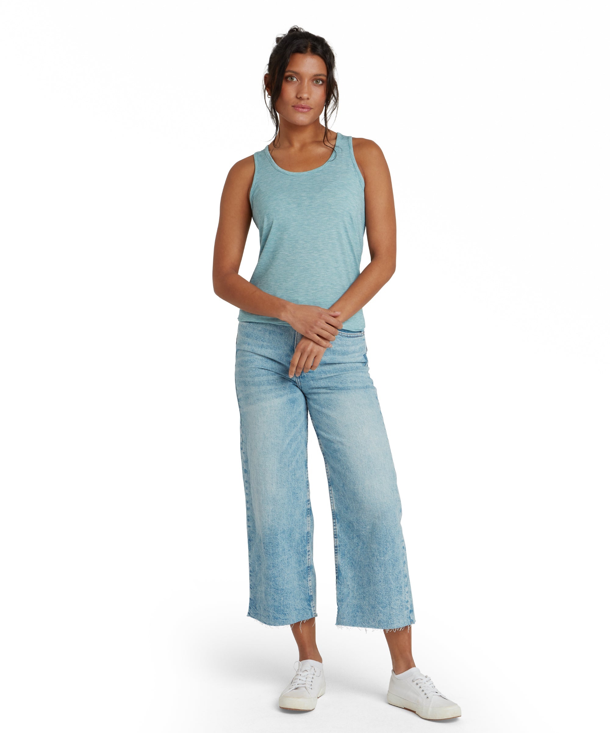 Womens Asha Tank Top Blue | Sherpa Adventure Gear