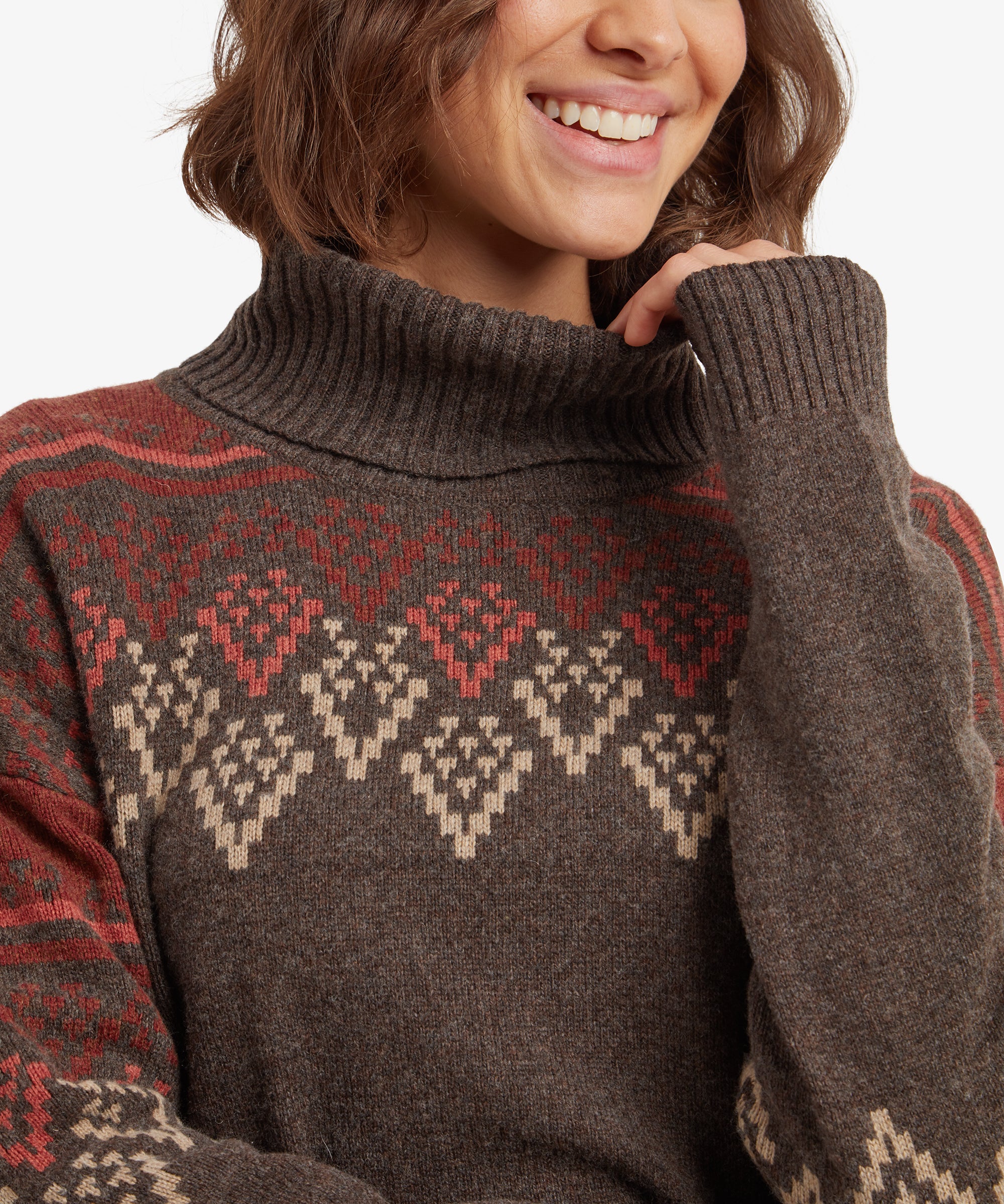 Womens Azha Roll Neck Sweater | Sherpa Adventure Gear
