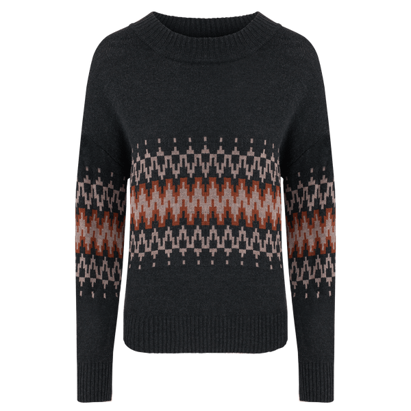 (取寄) シェルパ アドベンチャー ギア エコ クルー セーター Sherpa Adventure Gear Devaki Eco Crew Sweater  Black sherpa-adventure-gear-womens-