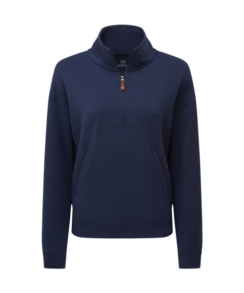 Women's Dhyan 1/4 Zip Blue | Sherpa Adventure Gear