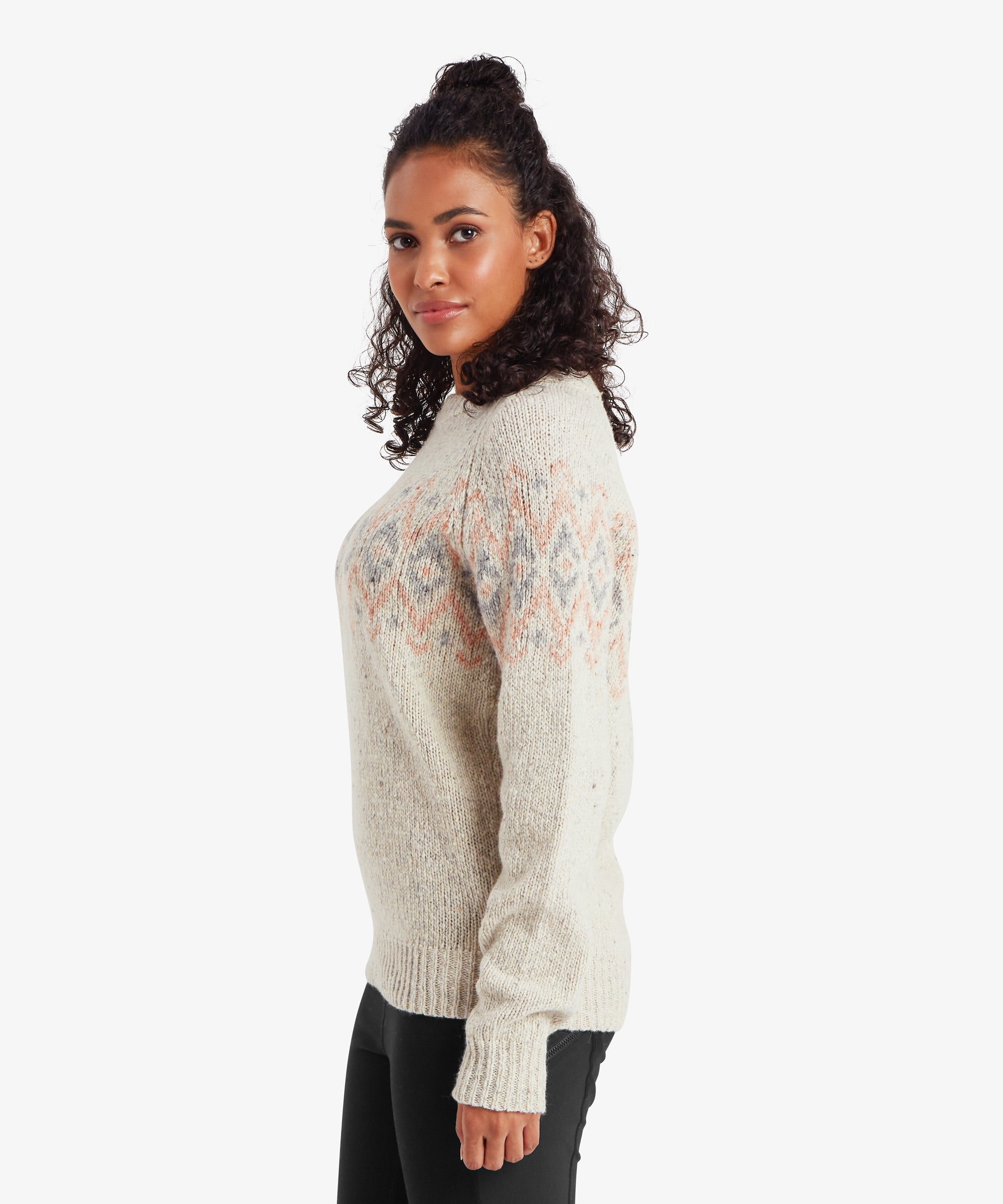 Dumji Crew Sweater - Ecru