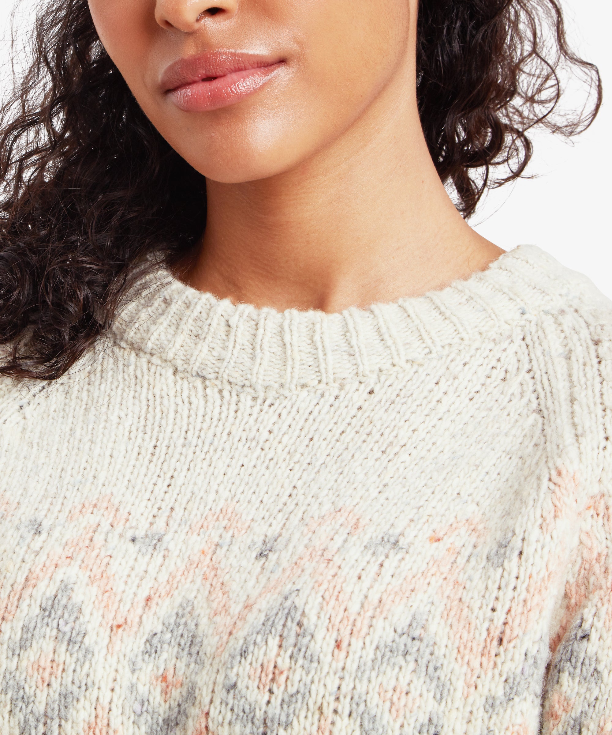 Dumji Crew Sweater - Ecru