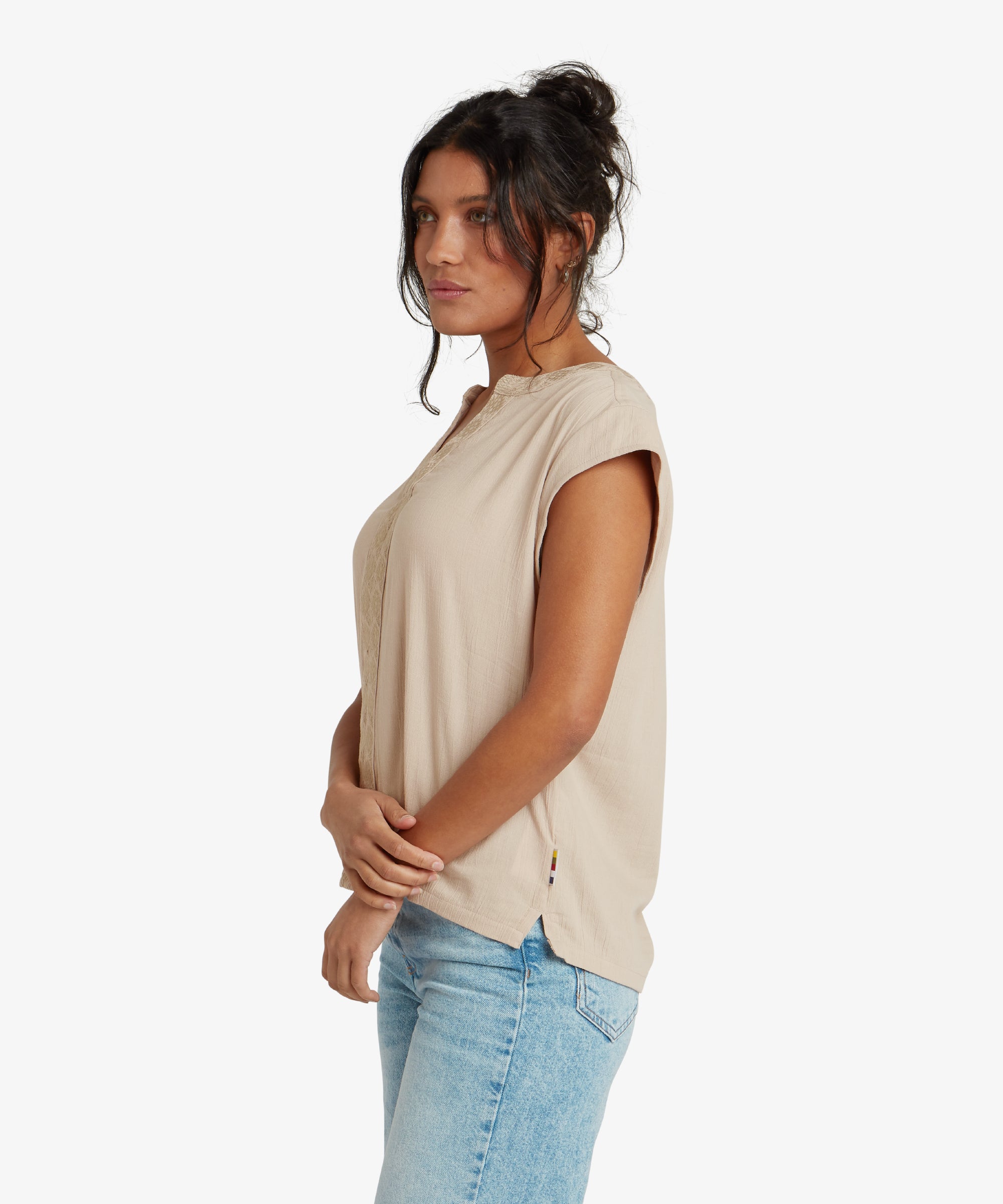Womens Hara Cap Top Beige | Sherpa Adventure Gear