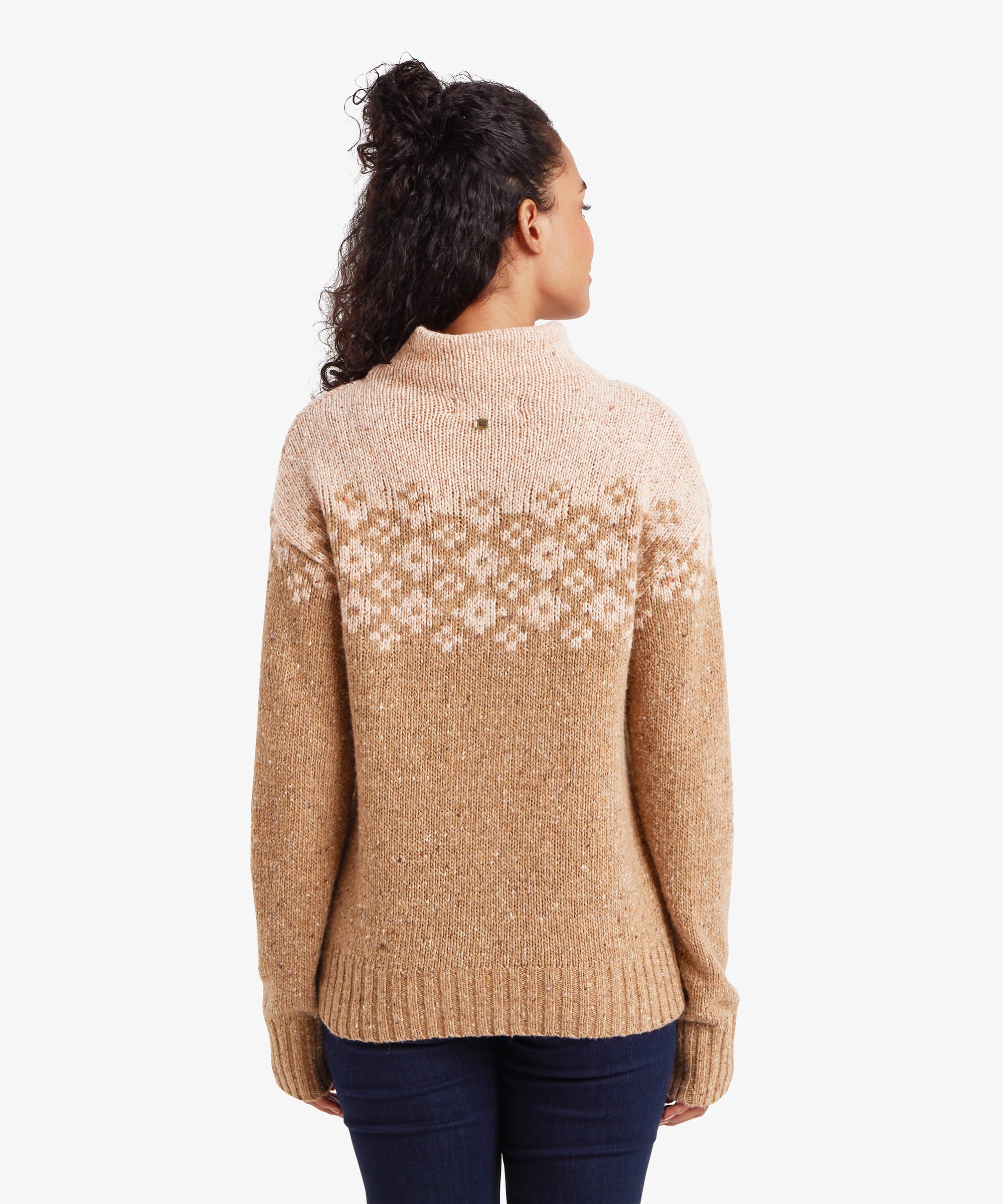 Mandari Rollkragenpullover - Mokka