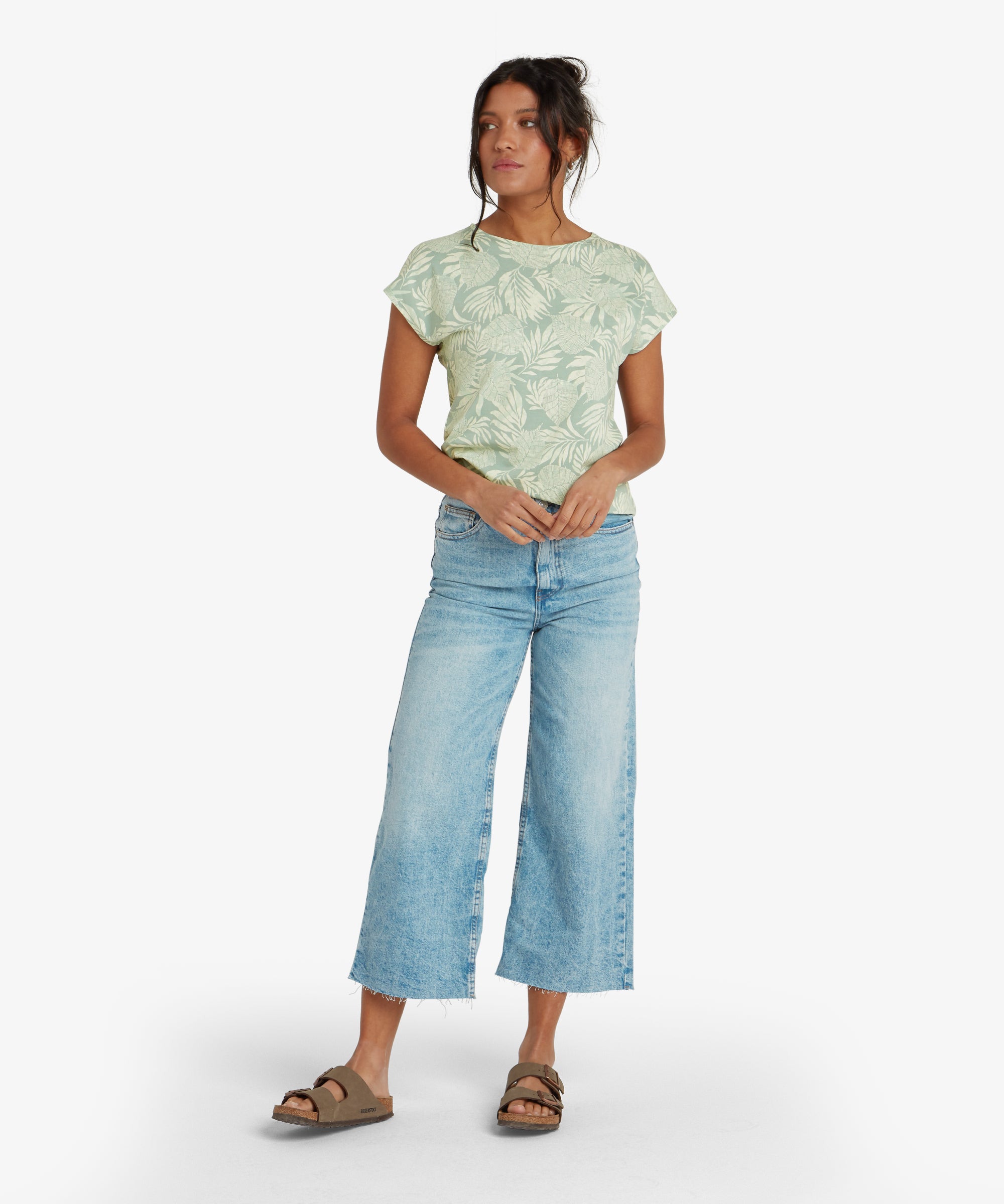 Womens Neha T-Shirt Green | Sherpa Adventure Gear