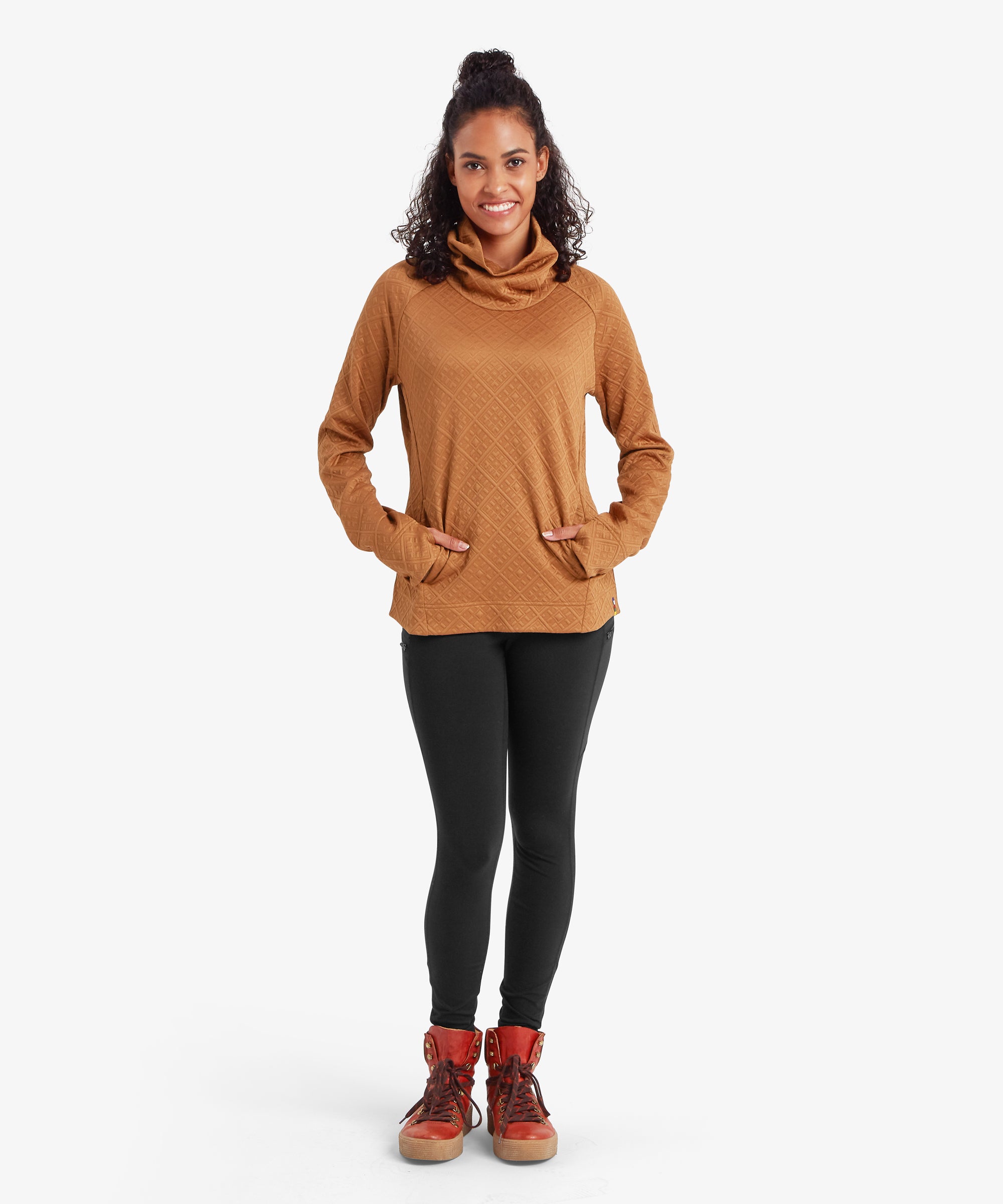 Women's Nyano Pullover Brown | Sherpa Adventure Gear